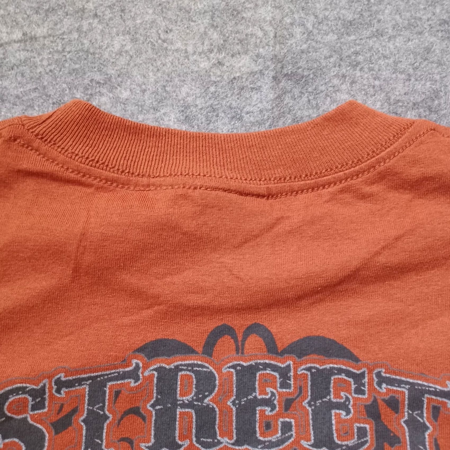 Rusty Alstyle Apparel & Activewear Shirt Mens M Orange Graphic Print Skull Metal Music Vintage Rust Orange Street Vibrations Reno Shirt Size US M / EU 48-50 / 2 - 4 Thumbnail