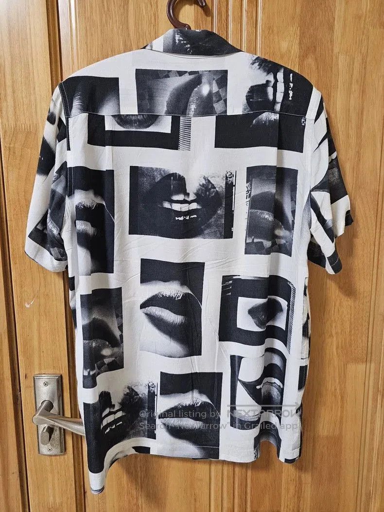 Vintage Wacko Maria Lip Print Short Sleeve Shirt Size US M / EU 48-50 / 2 - 2 Thumbnail