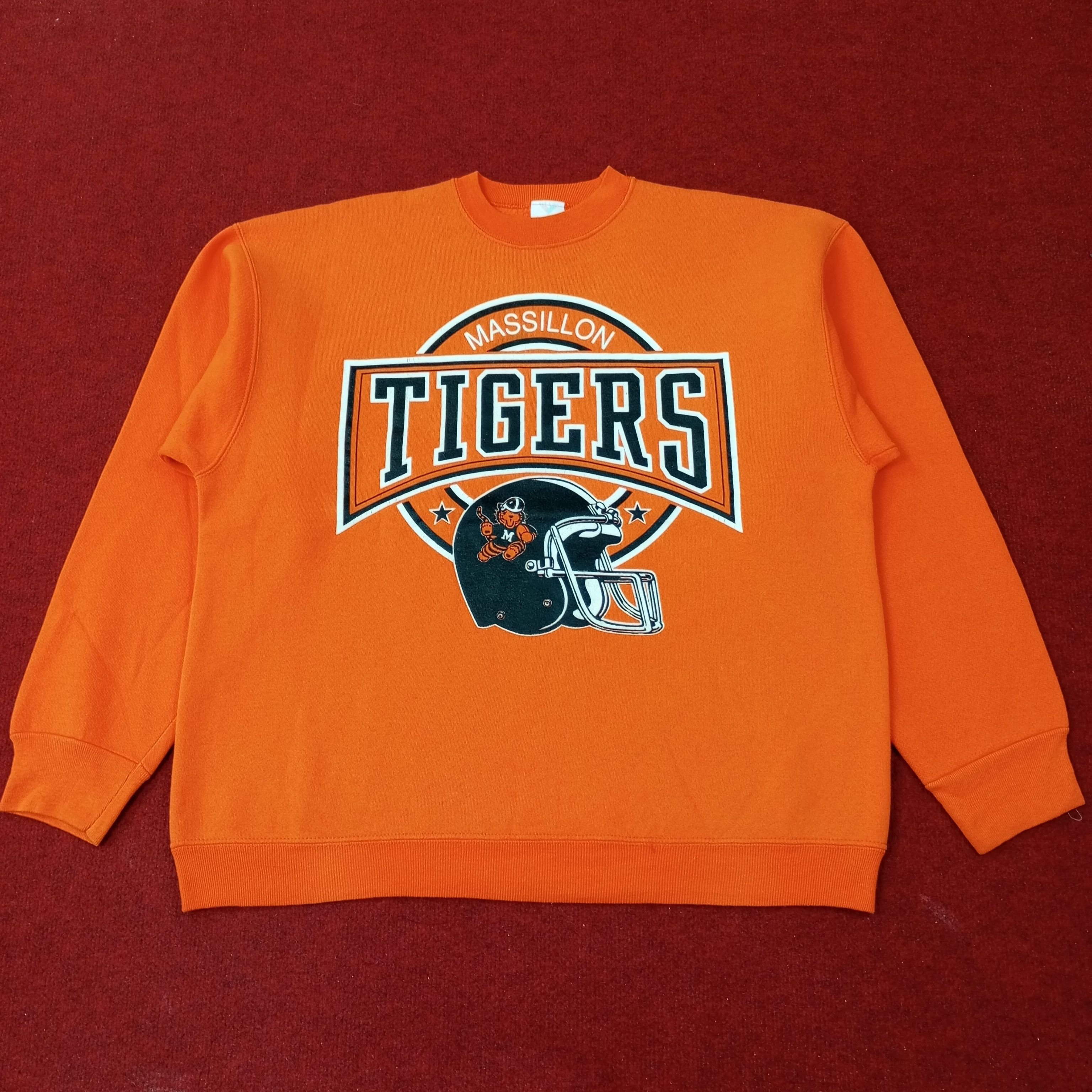 Vintage Massillon Tigers Football Team Sweatshirt c251n28