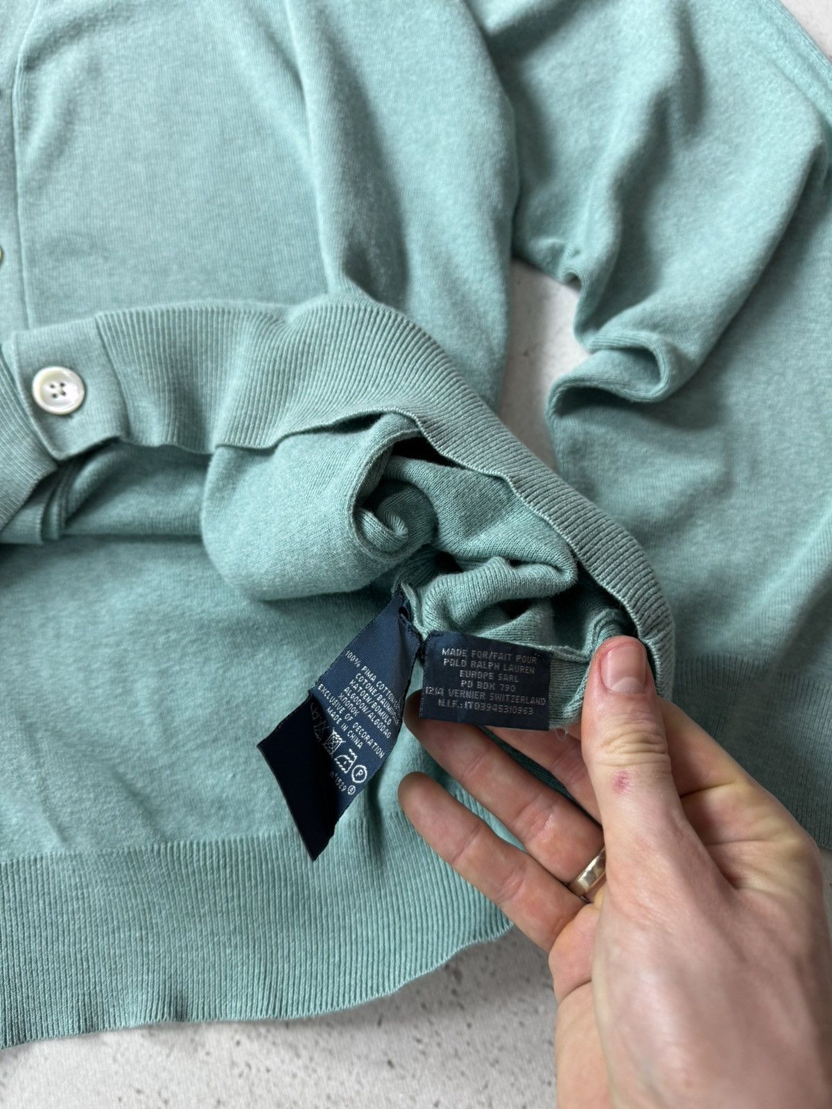 Polo Ralph Lauren × Ralph Lauren × Vintage Polo Ralph Lauren Vintage Cardigan Size US XXL / EU 58 / 5 - 9 Thumbnail