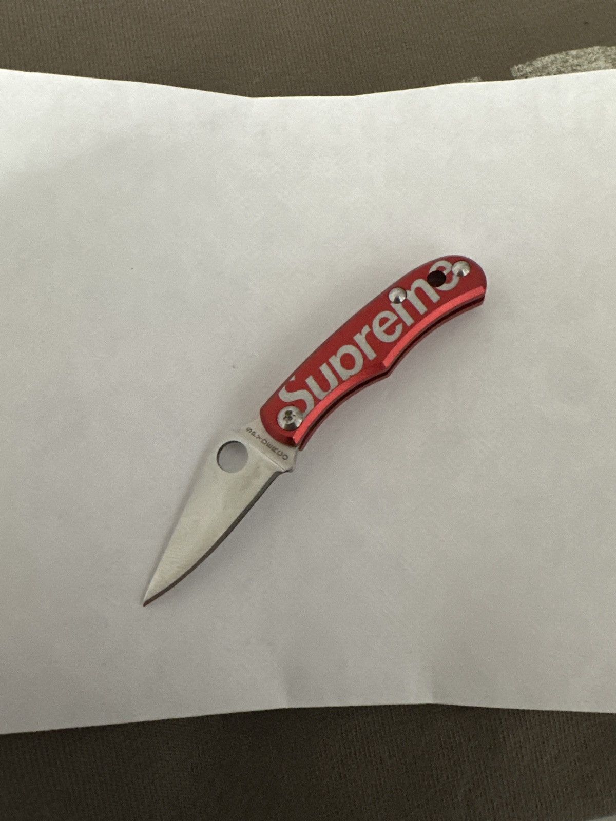 Supreme Tiffany & Co. x Supreme Heart Knife Key ring IN HAND | Grailed