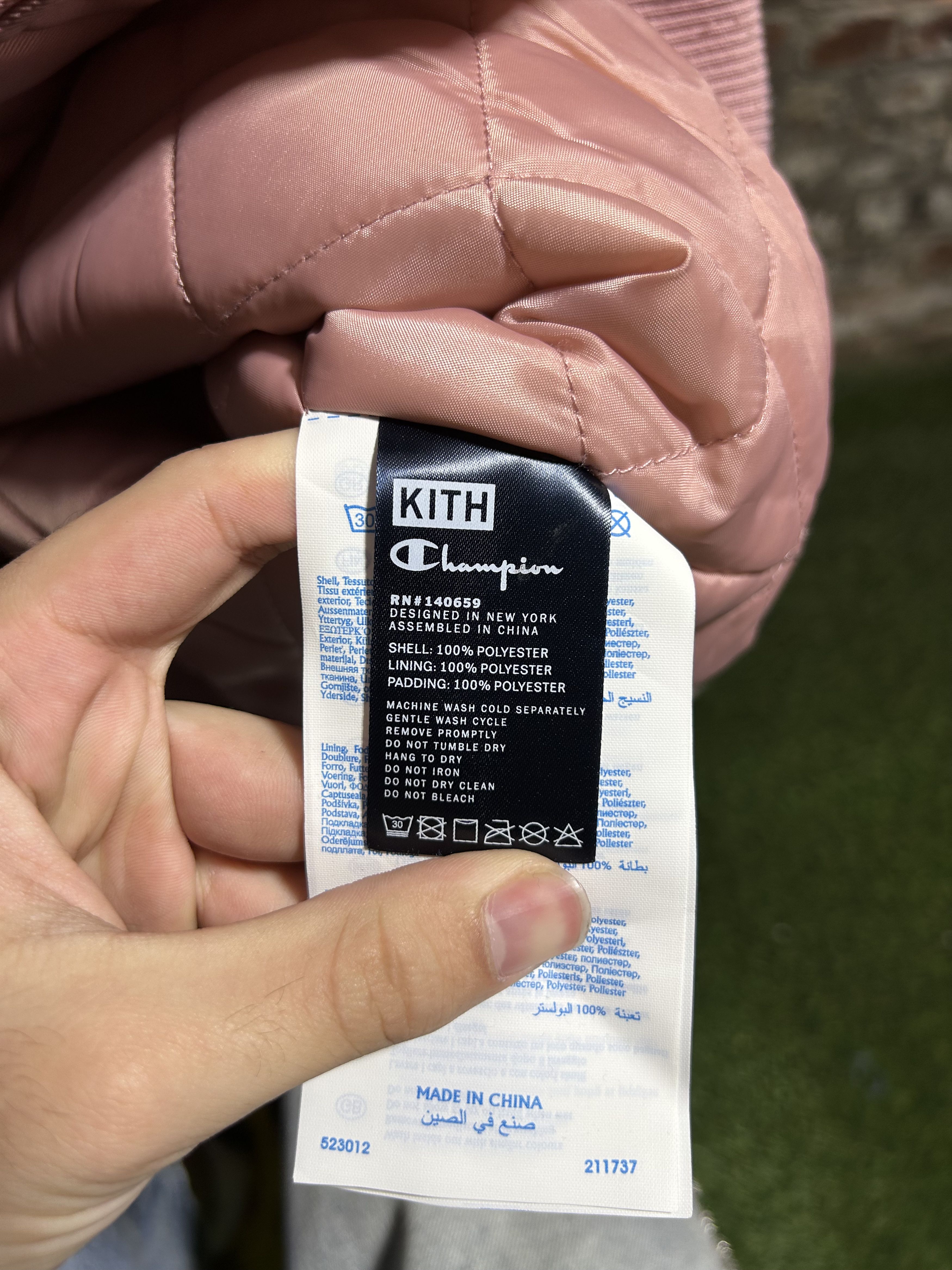 Champion × Kith Kith x Champion Nylon Varsity Jacket Size US L / EU 52-54 / 3 - 4 Thumbnail