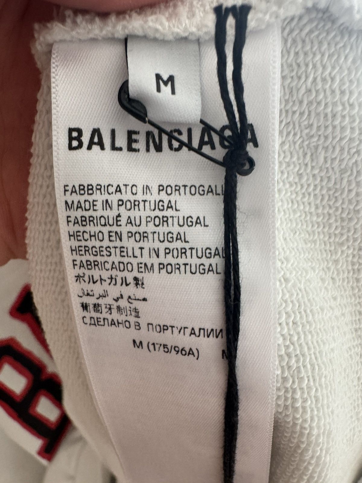 Balenciaga Balenciaga DIY College Hoodie Size US M / EU 48-50 / 2 - 8 Thumbnail