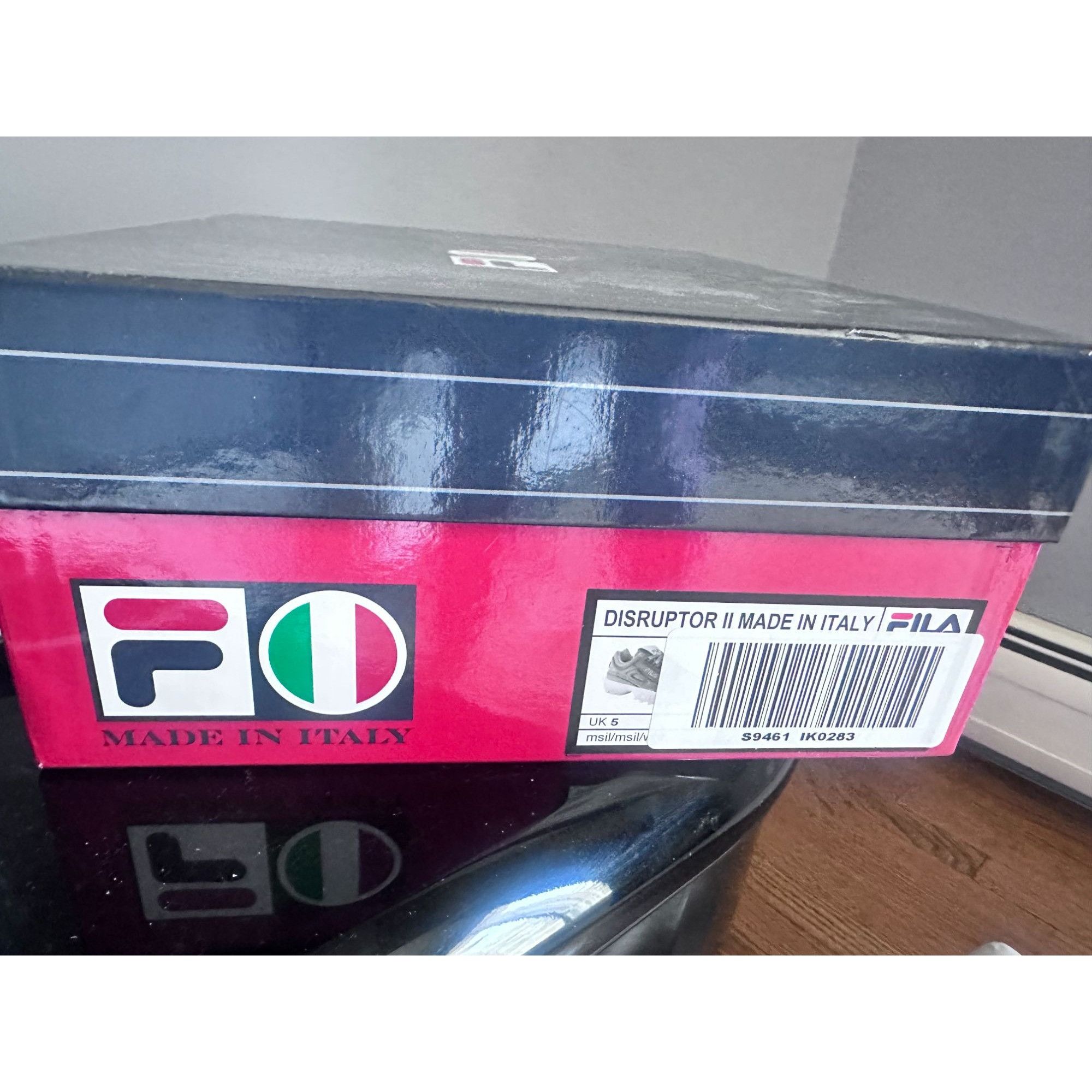 Fila NIB Fila Disruptor 2 Made in Italy Size 7.5 chunky silver gl Size US 7.5 / IT 37.5 - 3 Thumbnail