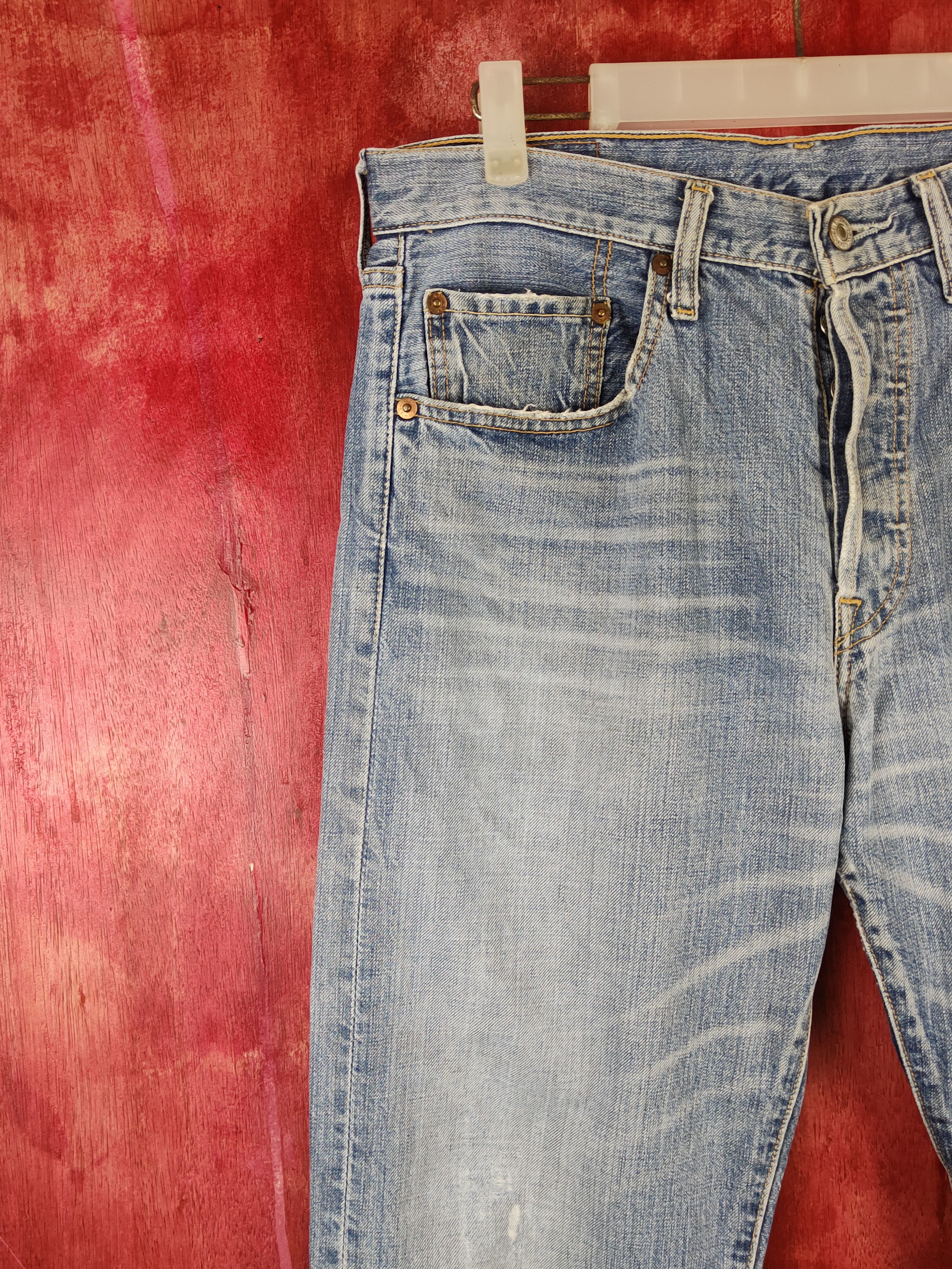 Levi's Levi's Blue Multipocket Denim Pants #S1366 Size US 32 / EU 48 - 3 Thumbnail