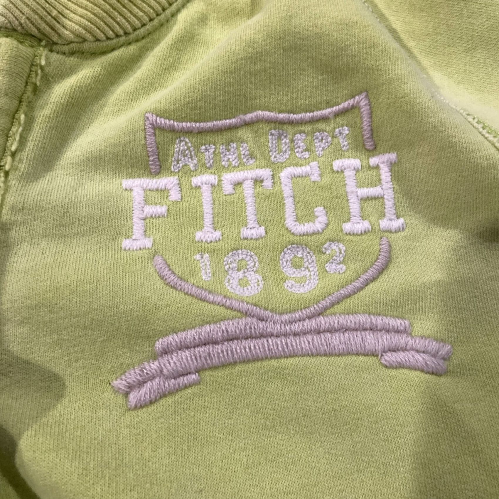 Abercrombie & Fitch VINTAGE Abercrombie & Fitch Muscle Full Zip Jacket Women Large Embroidered Y2K Size L / US 10 / IT 46 - 3 Thumbnail