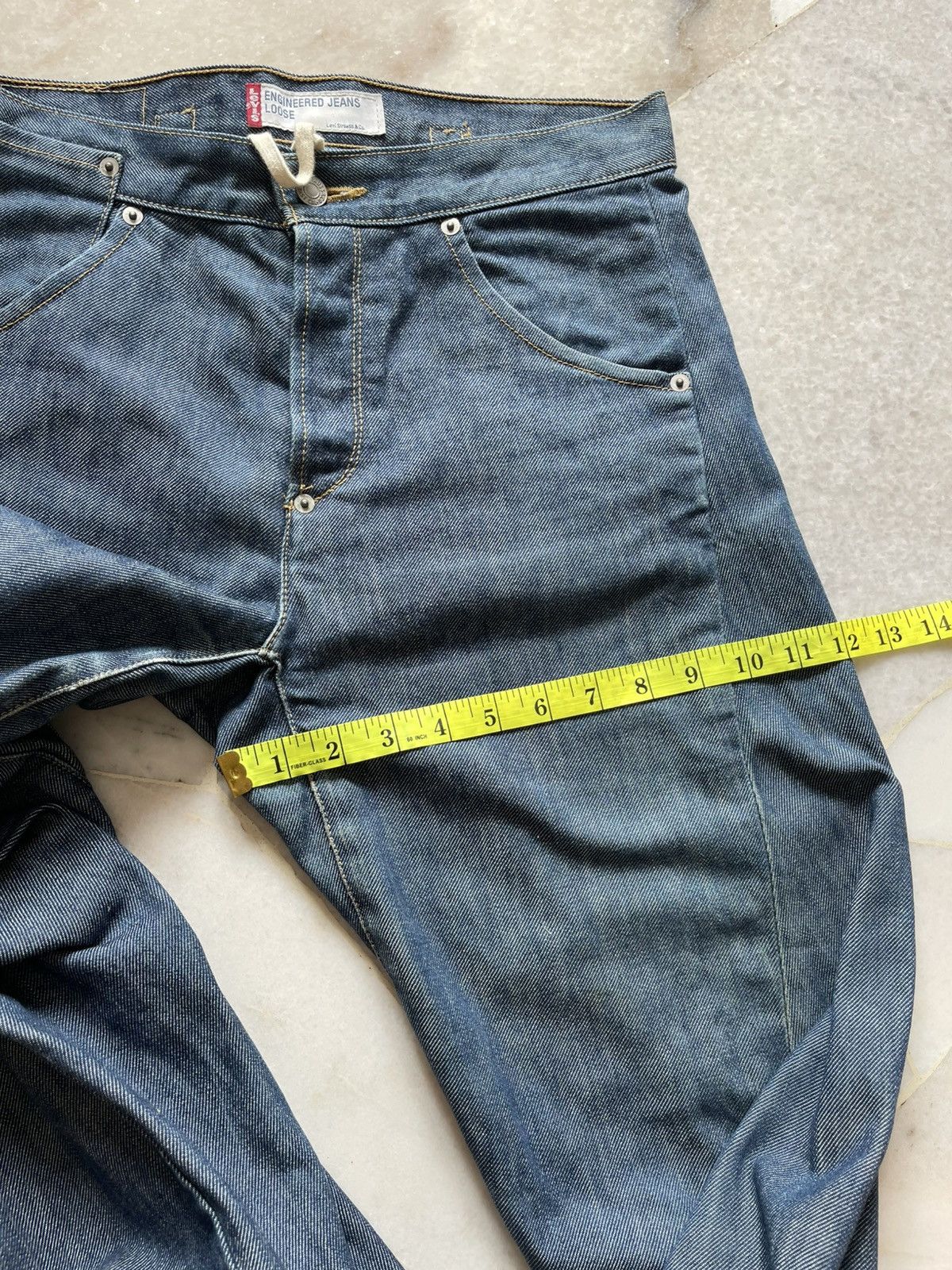Levi's Vintage Levis Engineered Buckle Back Jeans Size US 30 / EU 46 - 15 Thumbnail