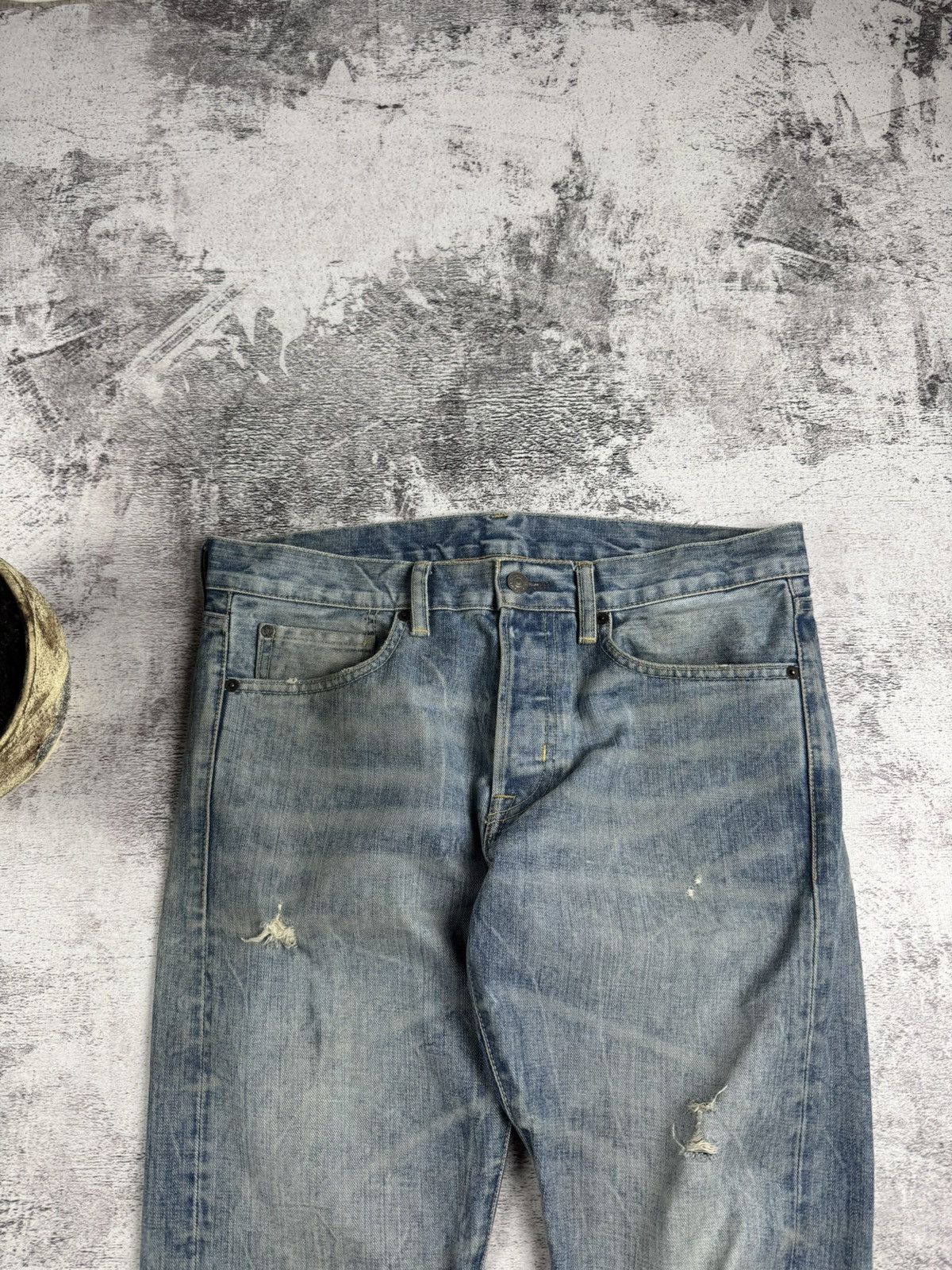 Denim & Supply Ralph Lauren Vintage Denim & Supply 32/34 Ralph Lauren Slim Distressed Jeans Pants Trousers Size US 32 / EU 48 - 7 Thumbnail