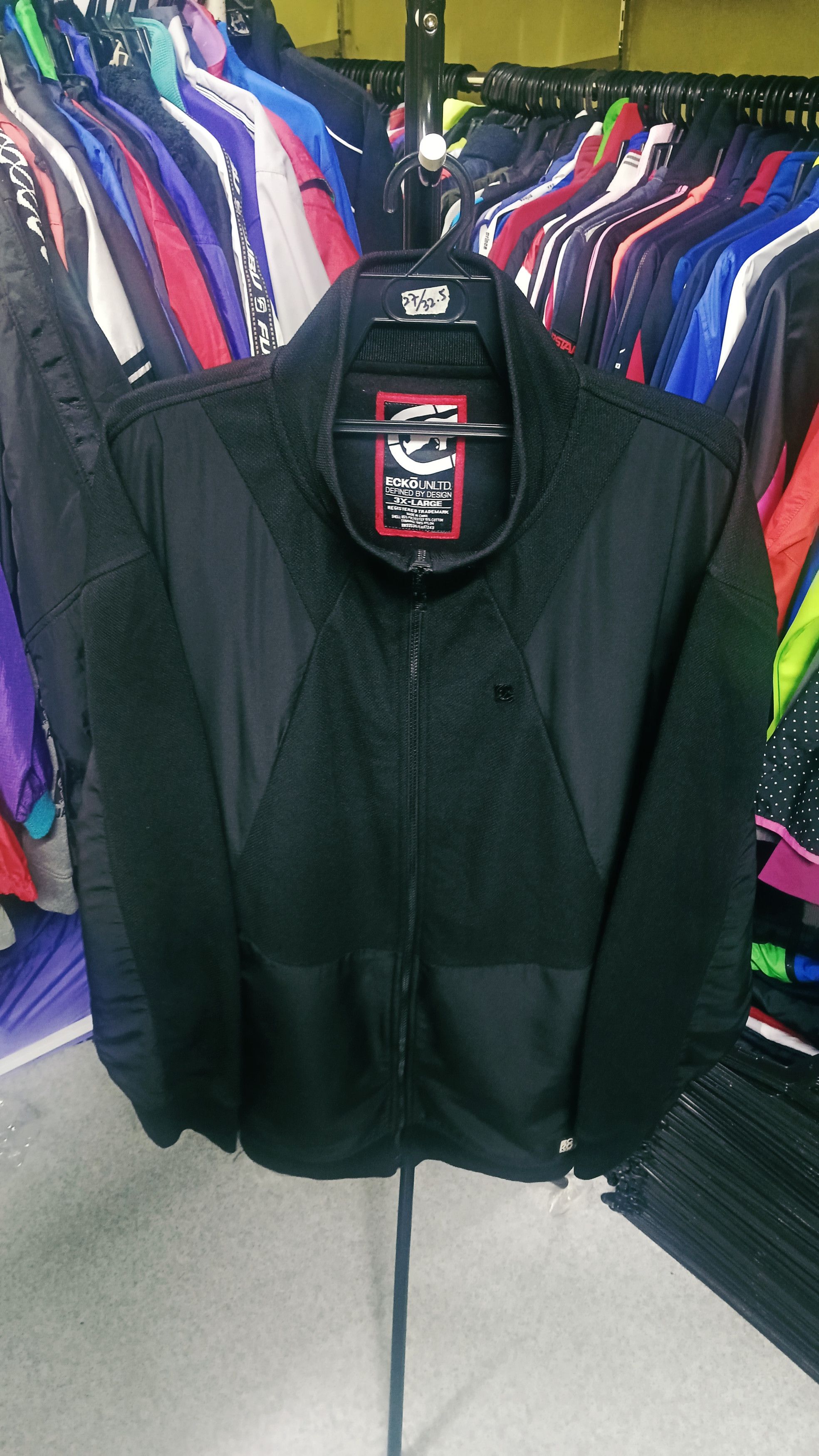 Ecko Unltd. Ecko Unlimited Black Track Jacket Size US XXL / EU 58 / 5 - 1 Thumbnail