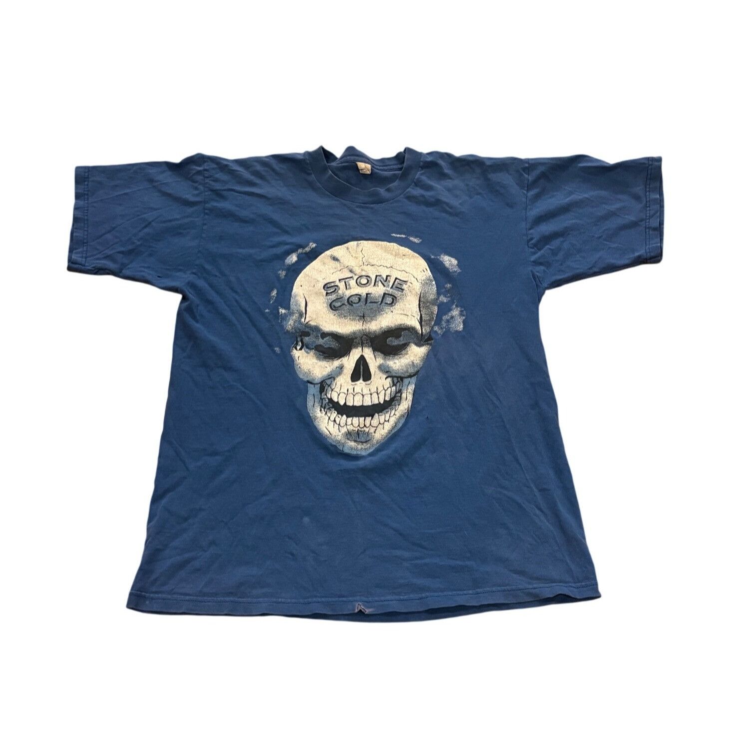 Other Vintage 90's Stone Cold Steve Austin Skull Head Wrestling T- Size US M / EU 48-50 / 2 - 1 Thumbnail