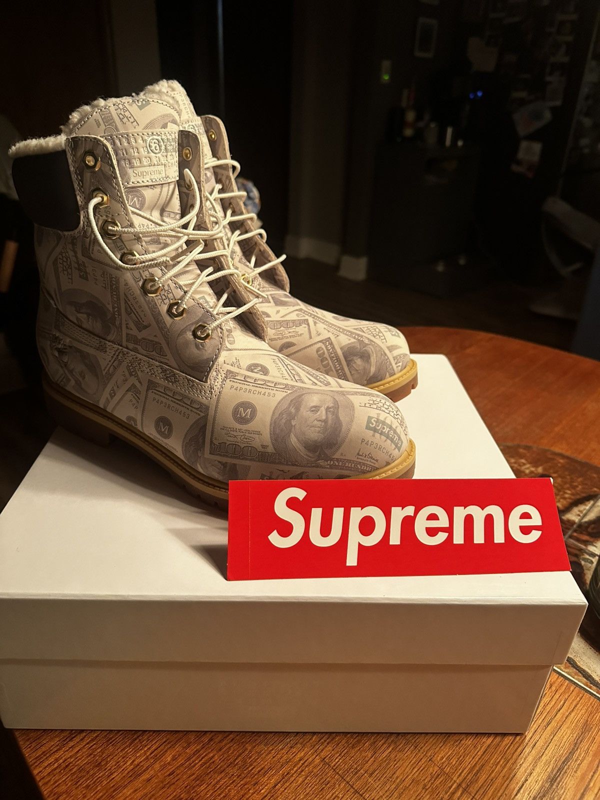 Maison Margiela × Supreme Supreme Margiela Timbs 2026 Size US 11 / EU 44 - 1 Thumbnail
