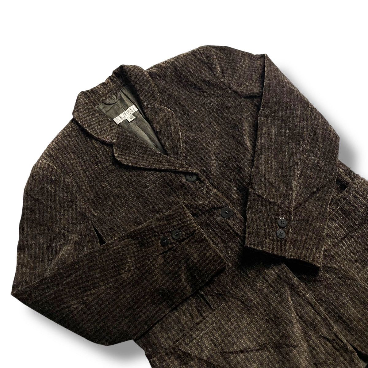 Barneys New York BARNES NEW YORK CORDUROY BLAZER COAT JACKET Size US M / EU 48-50 / 2 - 4 Thumbnail