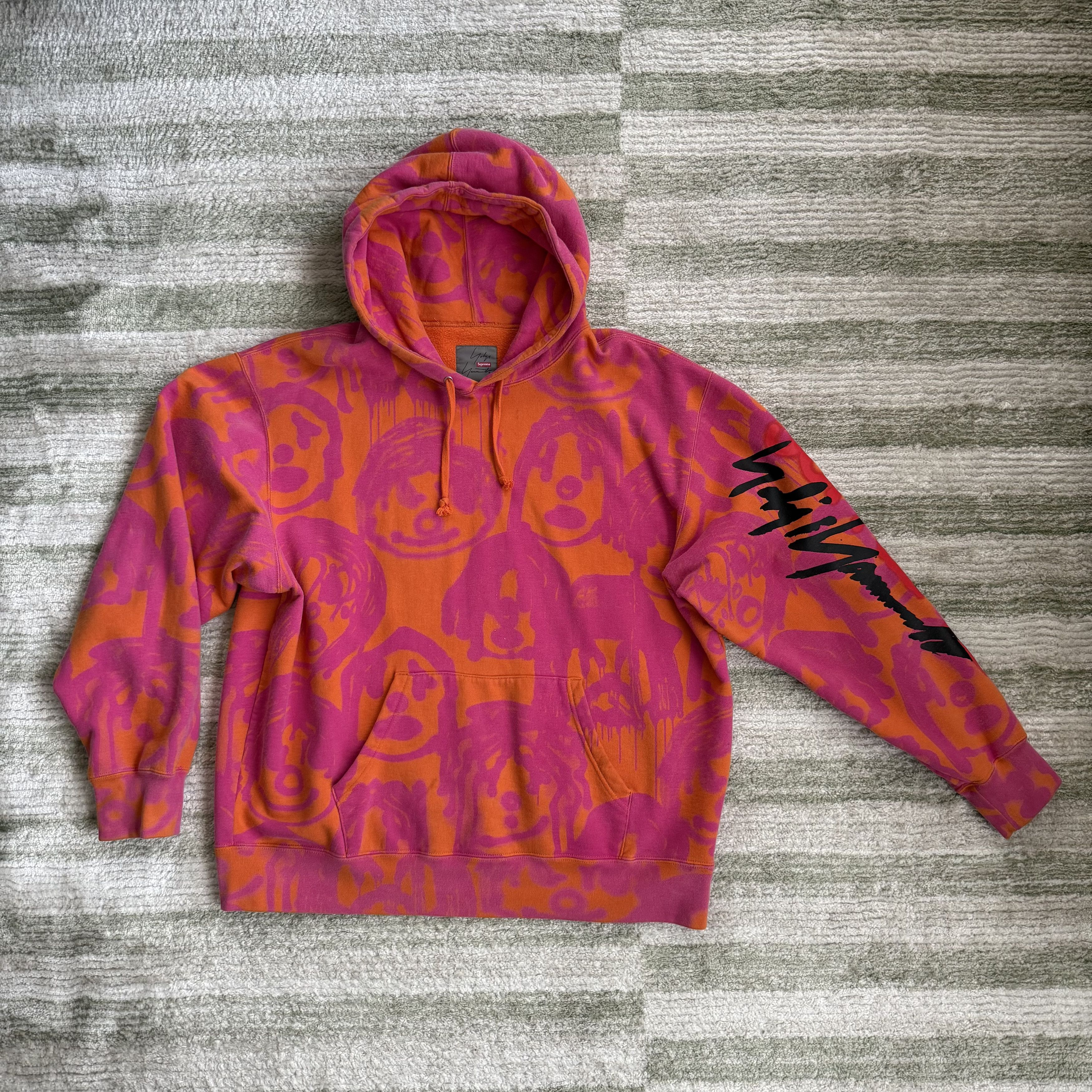 Supreme Yohji Yamamoto Hooded Sweatshirt - ヨウジ ヤマモト Supreme Yohji YamamotoHooded Sweatshirt (FW20) - $198