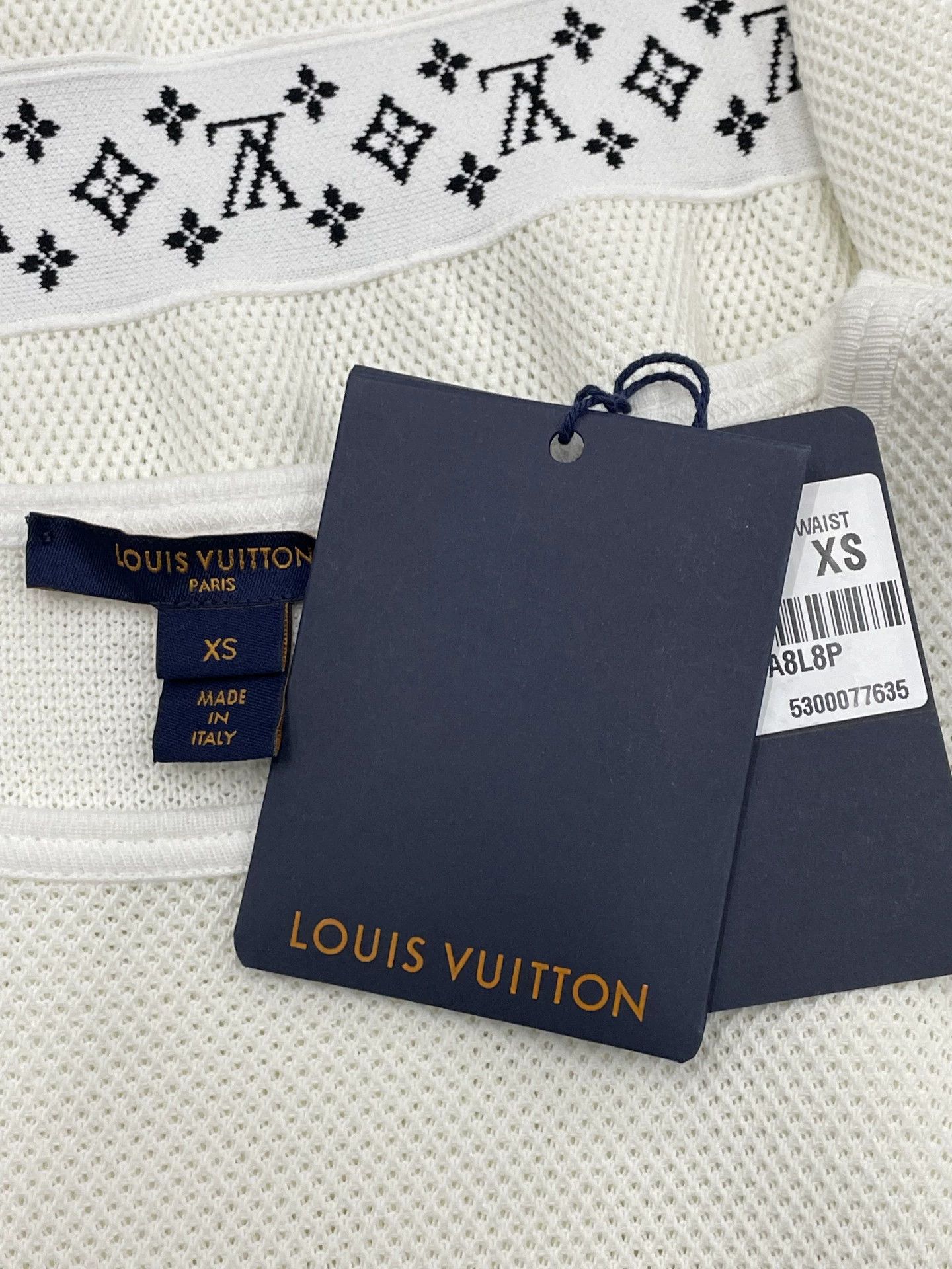 Louis Vuitton LV white playing cards XS dress Size XS / US 0-2 / IT 36-38 - 4 Thumbnail