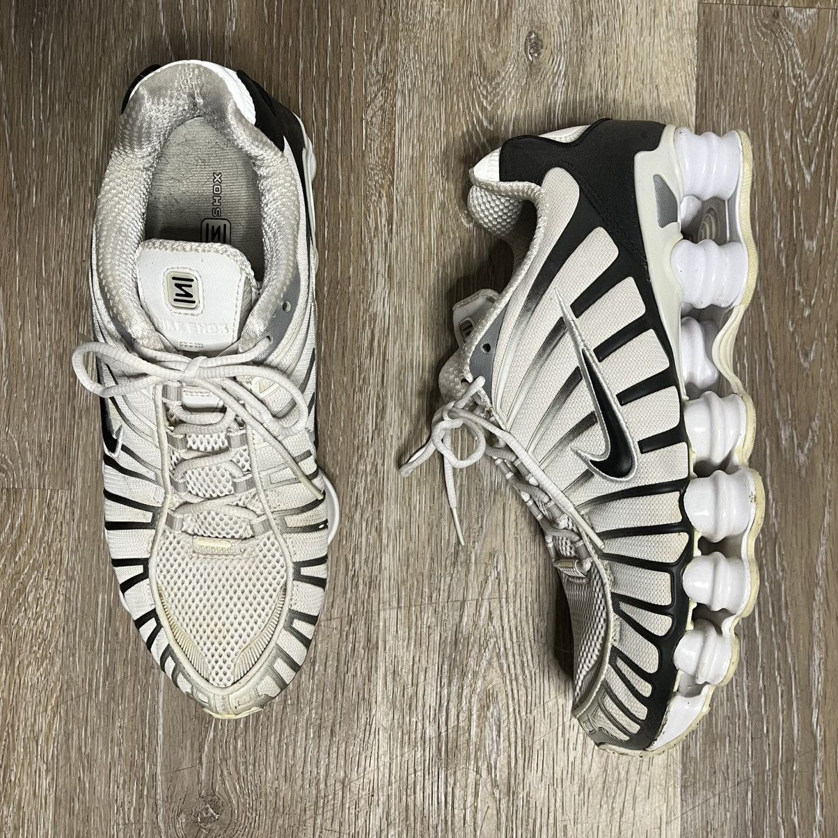 Nike × Skepta metallic platinum nike shox TL Size US 8 / EU 41 - 2 Thumbnail