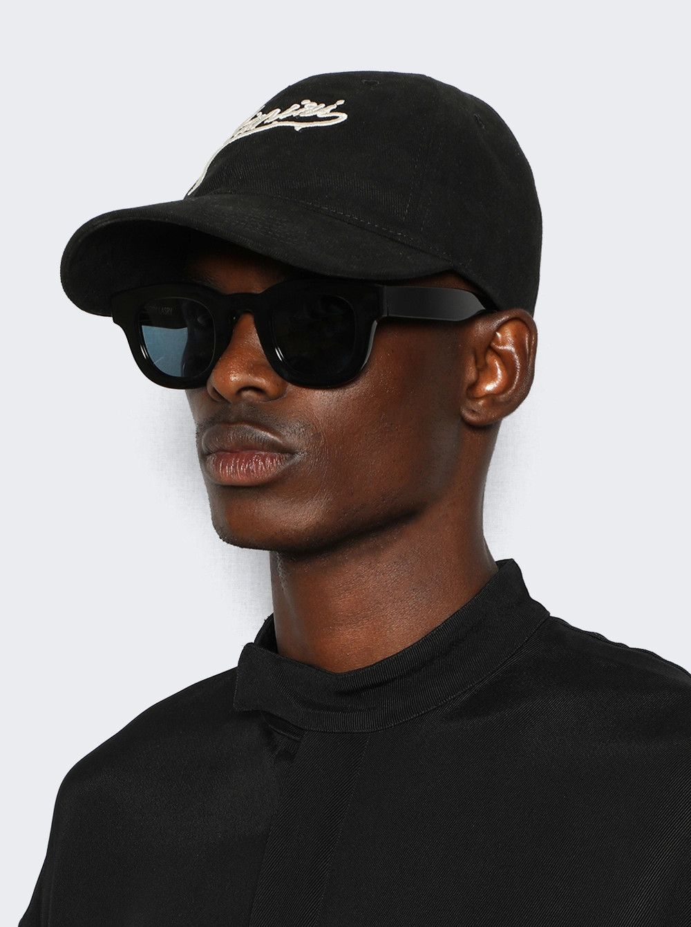 Amiri o1gr1nt0426 Size: OS / Baroque Logo Dad Hat / Cap Black Size ONE SIZE - 3 Thumbnail