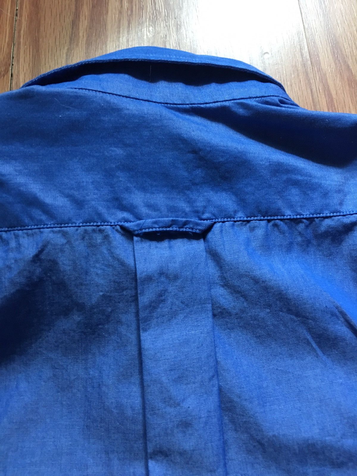 Burberry Burberrys Blue Cotton Elegant Shirt Size 15.5 / 39 Size 40S - 12 Thumbnail