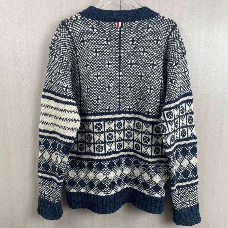 Thom Browne Thom Browne Wool horse hair sweater coat Size US XL / EU 56 / 4 - 3 Thumbnail