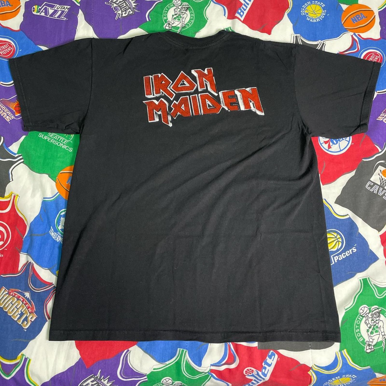 Vintage Y2K 2009 Iron Maiden Flight 666 The Movie Mexican Boot Tee Size US L / EU 52-54 / 3 - 2 Thumbnail