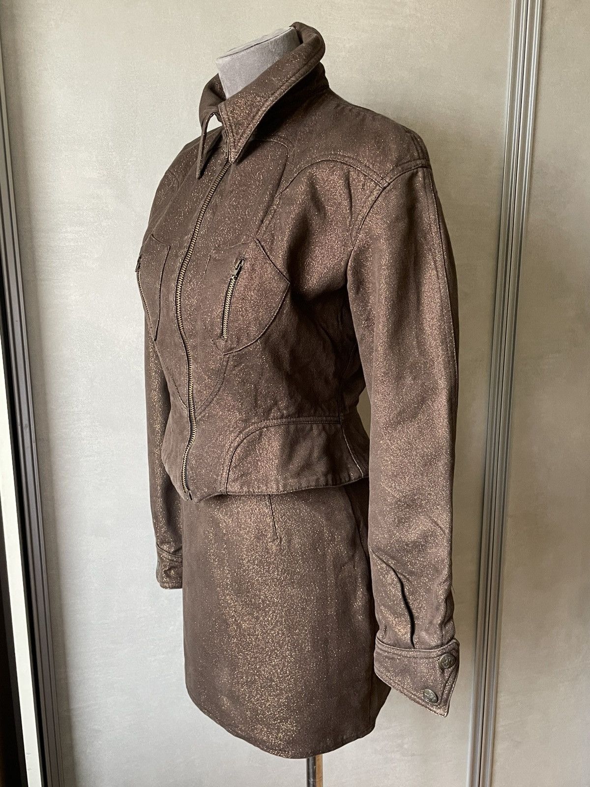 Thierry Mugler THIERRY MUGLER suit vintage Size S / US 4 / IT 40 - 6 Thumbnail