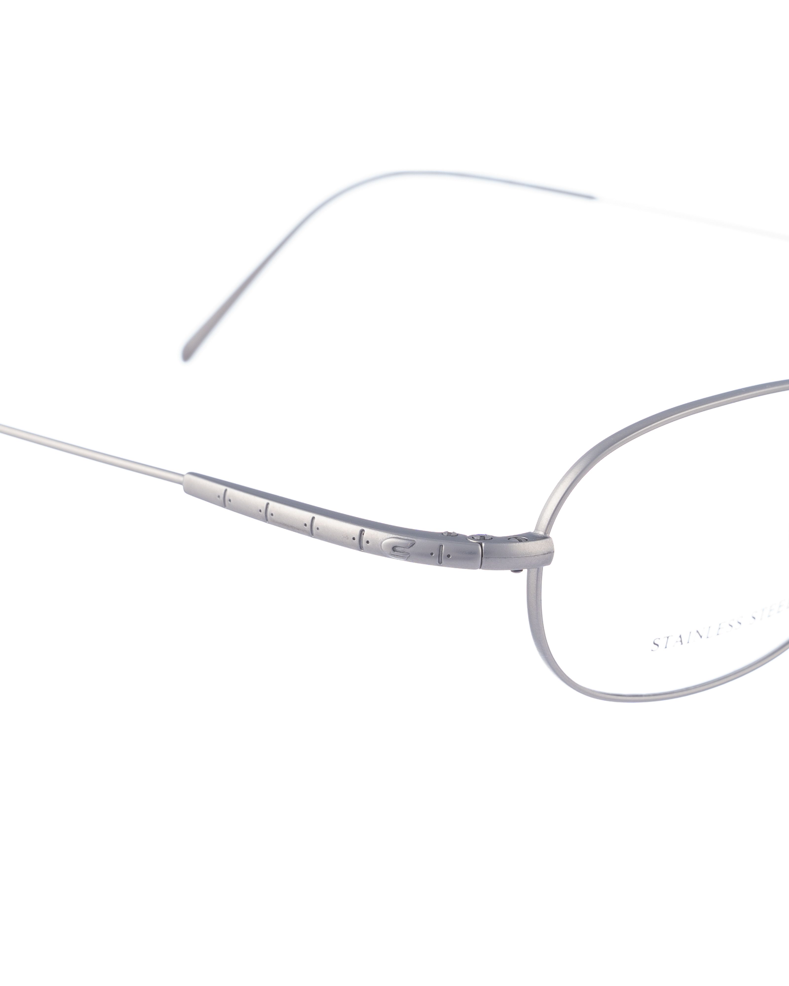 Carrera Carrera 00s Metallic Matte Silver Oval Glasses Size ONE SIZE - 3 Thumbnail