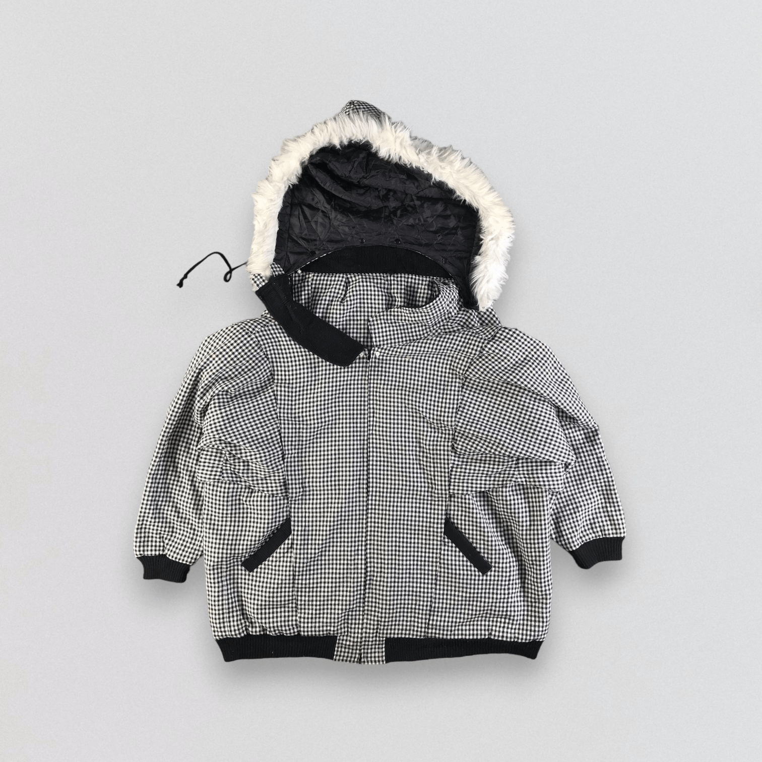 Japanese Brand Vintage Japanese Brand Zipper Down Jacket Size US L / EU 52-54 / 3 - 1 Thumbnail