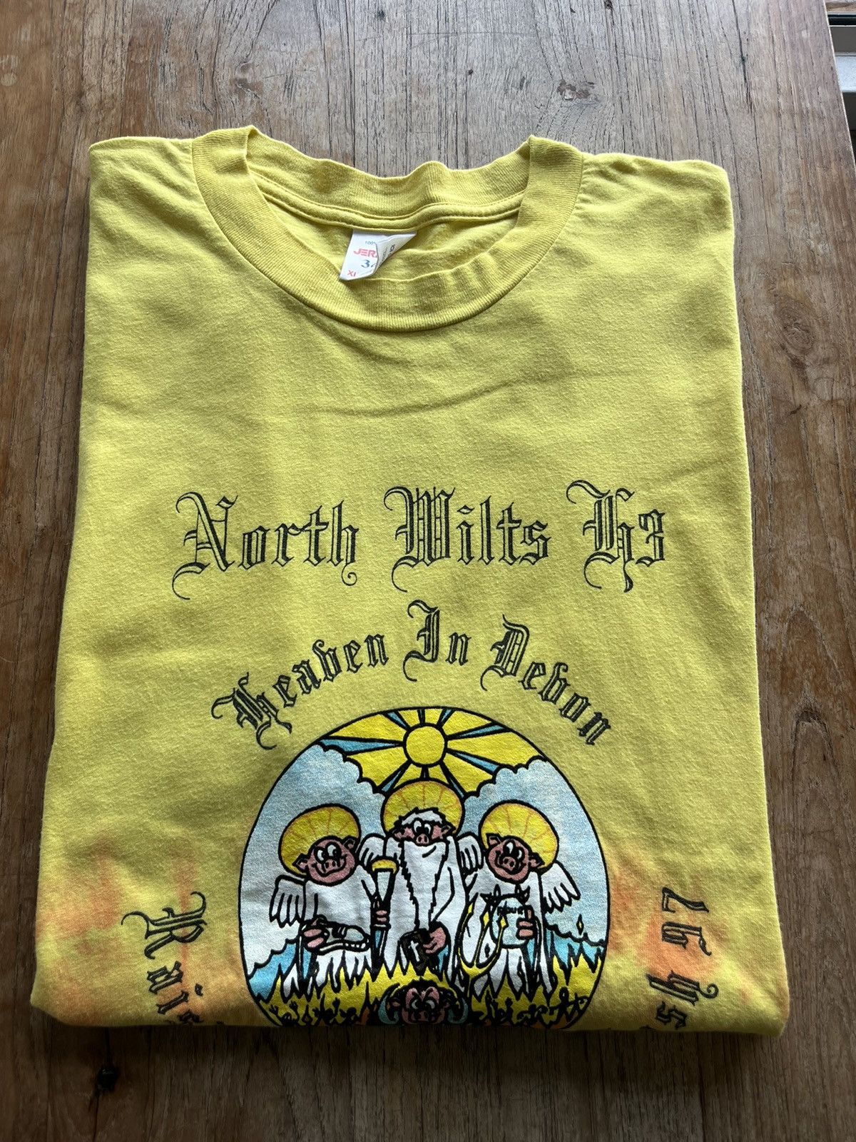 Vintage North Wilts H3 heaven in Devon 97’s festival Tshirt