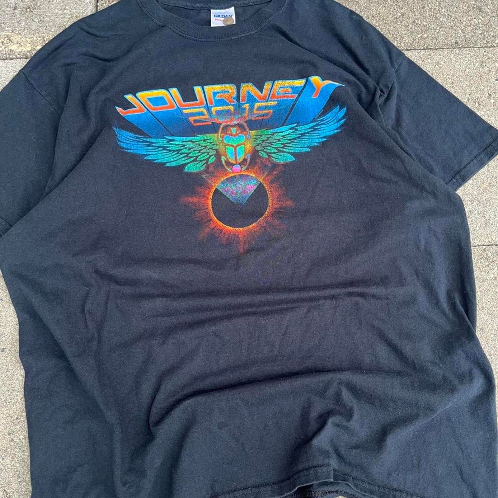 Gildan Palm Beach Las Vegas… Journey 2015 Lunar Eclipse T-Shirt Size US M / EU 48-50 / 2 - 2 Thumbnail