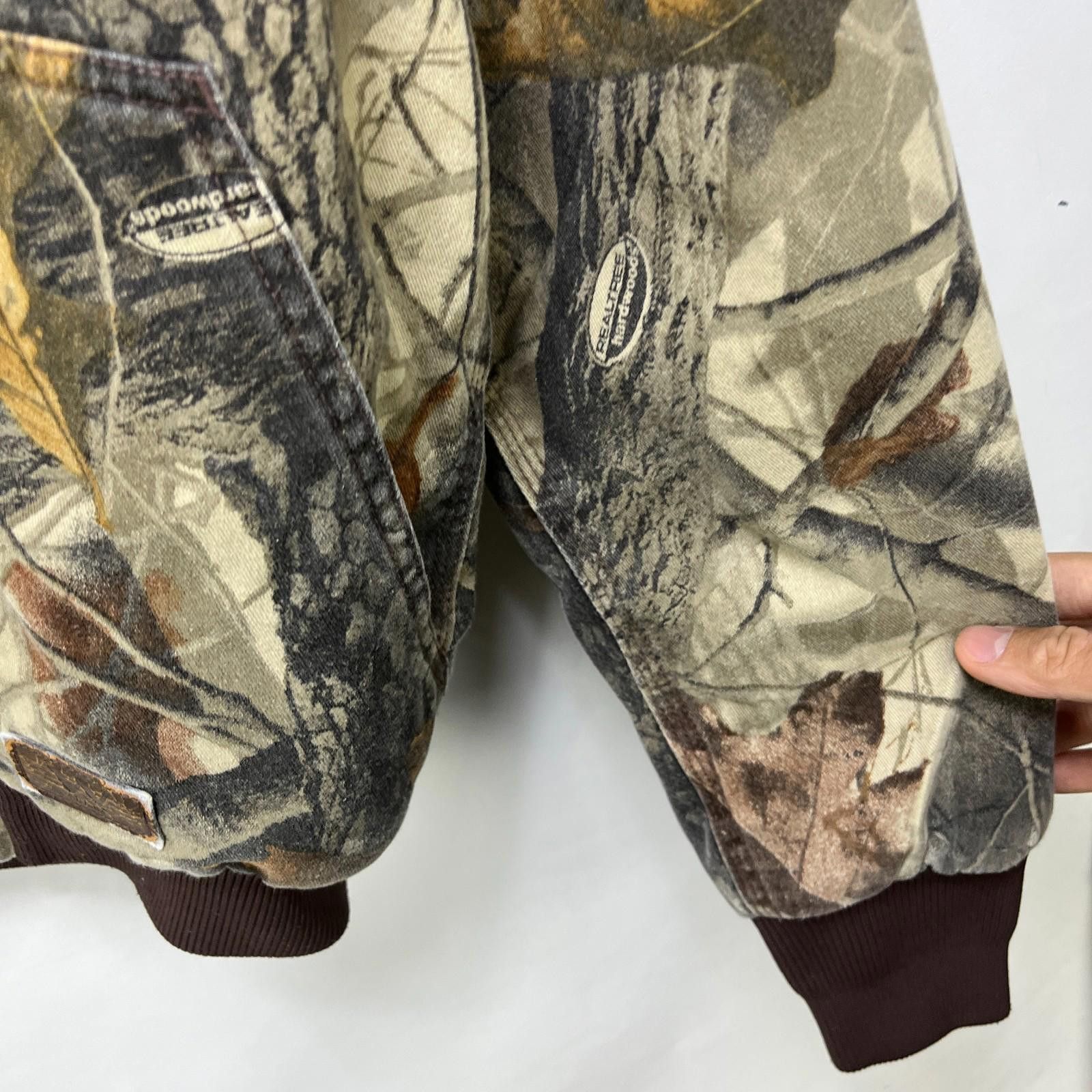Realtree Vintage Realtree Camo Zip Up Hooded Jacket Size 18 Youth XL Size ONE SIZE - 6 Thumbnail