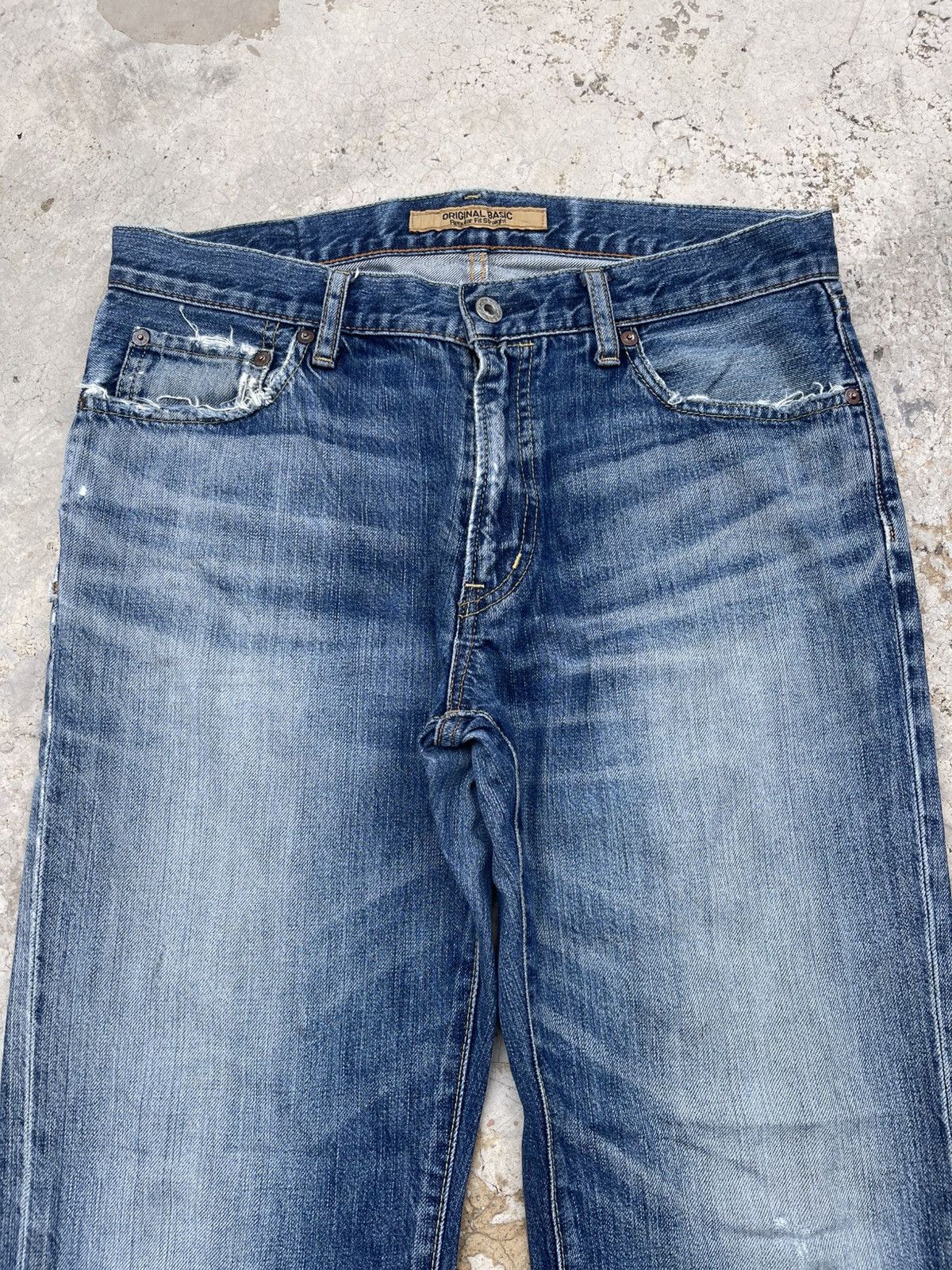 Uniqlo Vintage Uniqlo S-002 Regular Fit Straight Jeans Size US 32 / EU 48 - 2 Thumbnail
