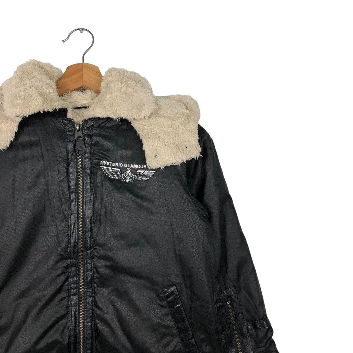 Hysteric Glamour 🔥VINTAGE BIKER JACKET HYSTERIC GLAMOUR MINI FOR KIDS Size US M / EU 48-50 / 2 - 8 Thumbnail