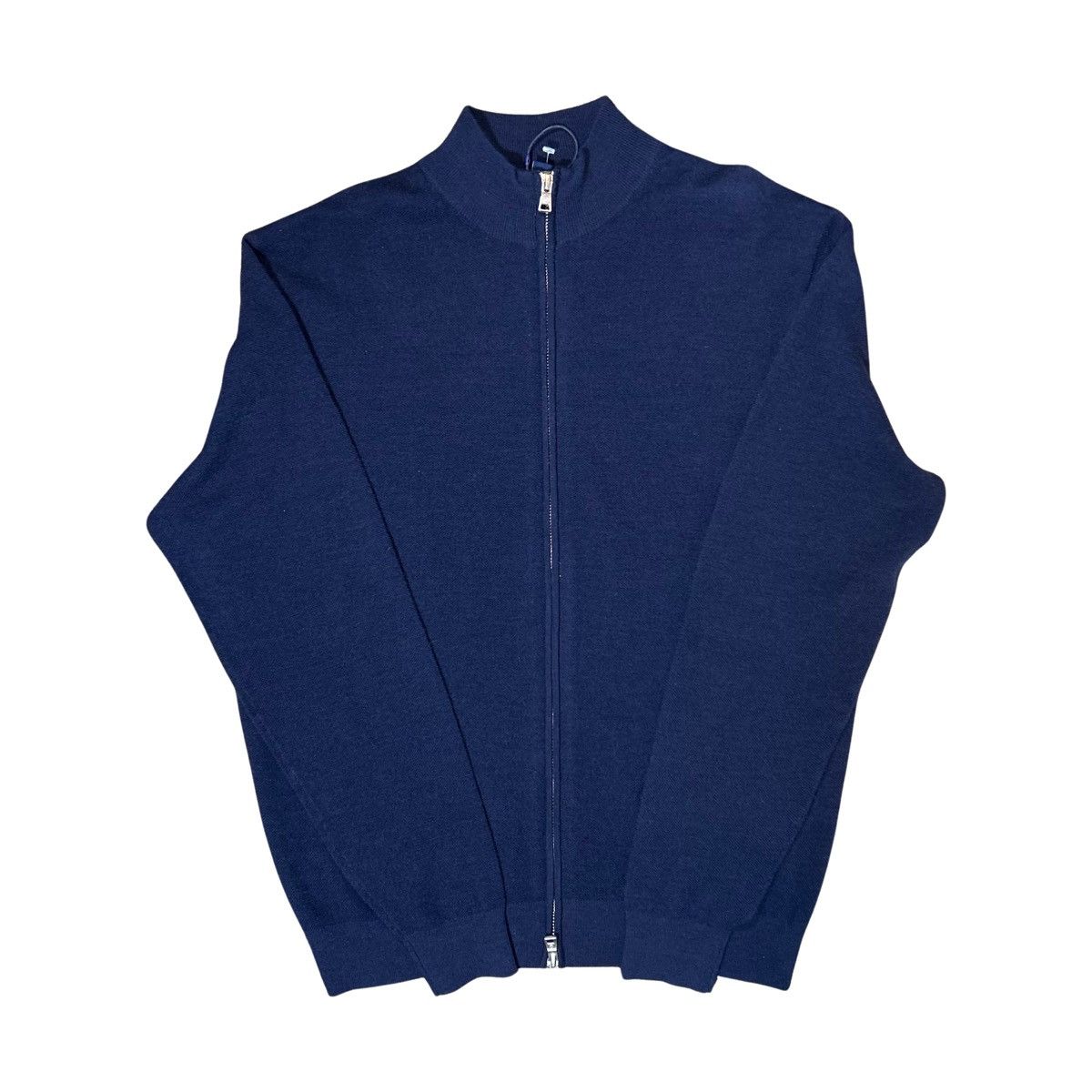 Peter Millar Peter Millar Navy Blue Excursionist Flex Full-Zip Sweater Size US M / EU 48-50 / 2 - 1 Thumbnail