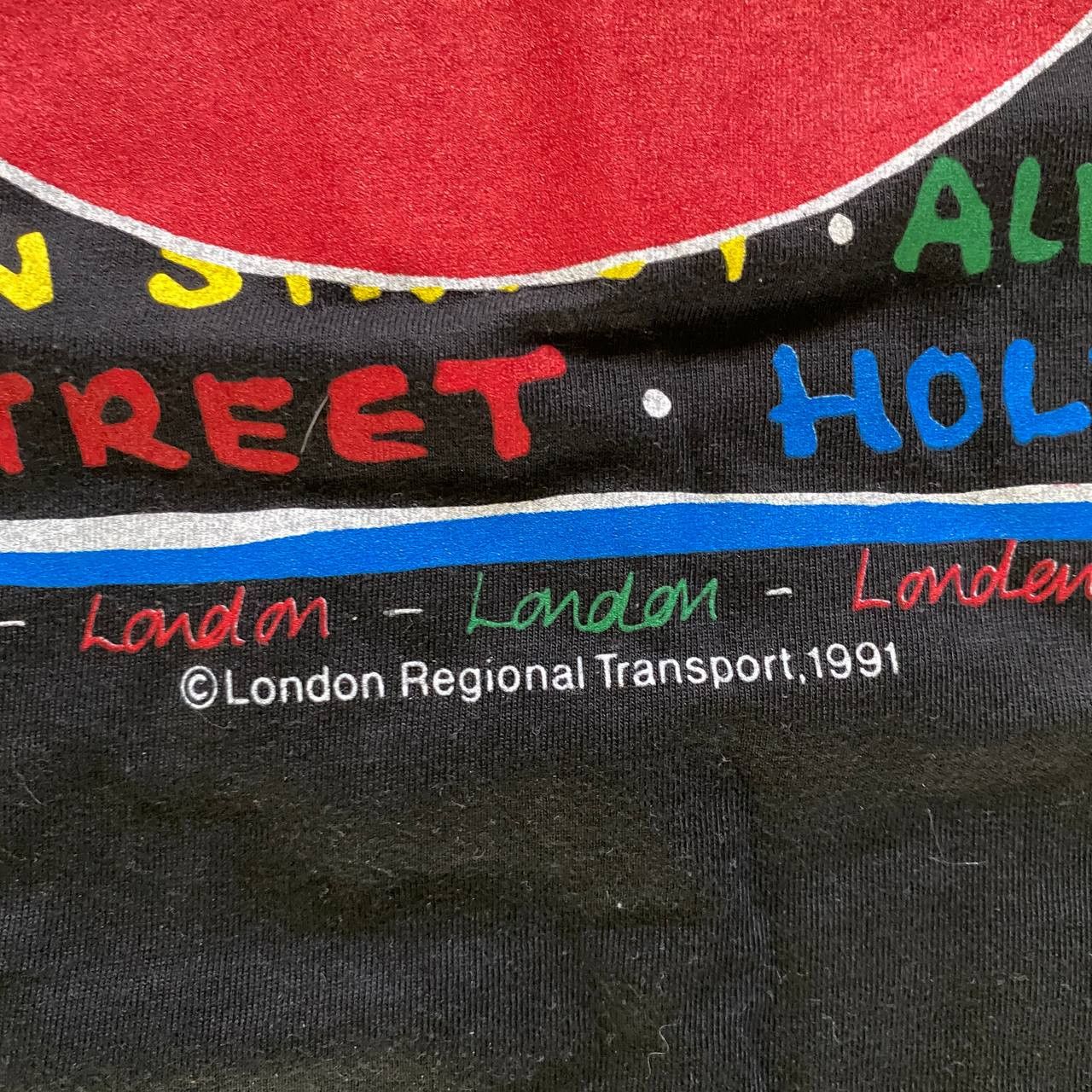 Other VINTAGE 90S LONDON UNDERGROUND STREETWEAR CULTURE Tee 295 Size US L / EU 52-54 / 3 - 3 Thumbnail