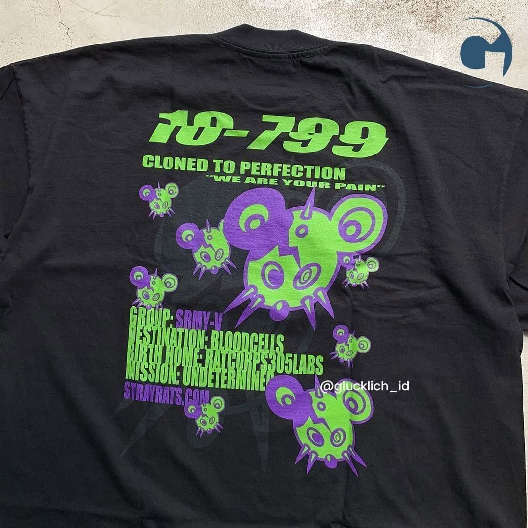 Stray Rats Stray Rats, Psyko Maniac Tee in Black Size US XL / EU 56 / 4 - 5 Thumbnail