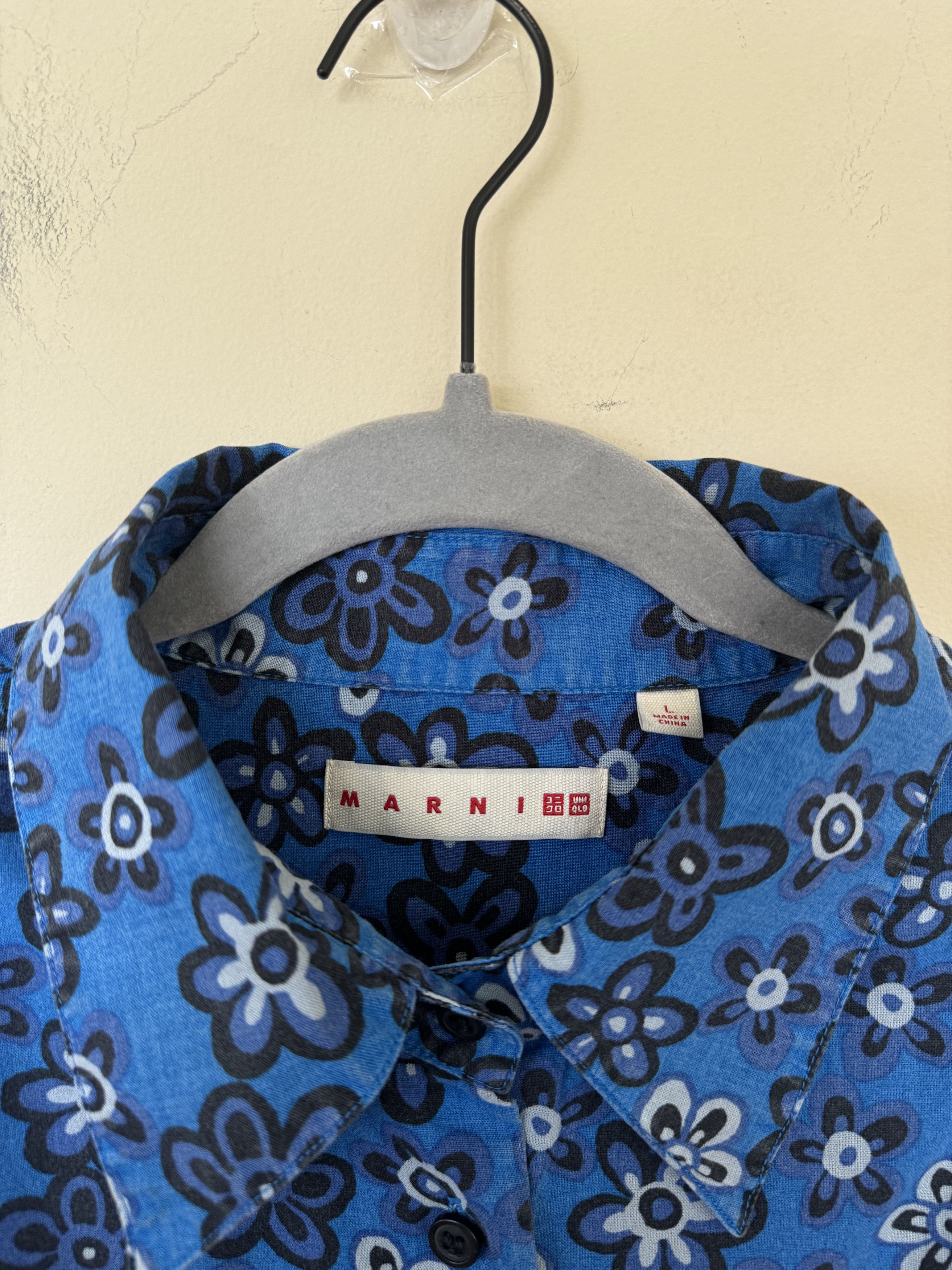 Marni × Uniqlo Marni Floral Button Up Size US L / EU 52-54 / 3 - 5 Thumbnail