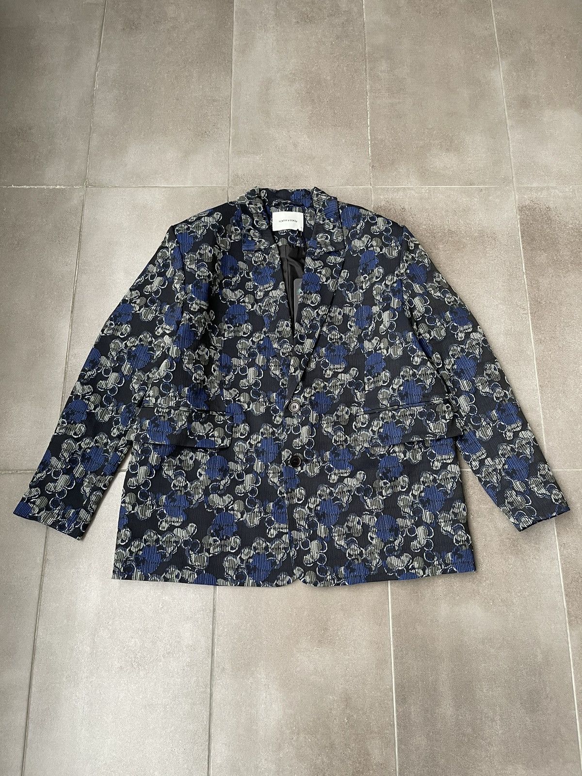Henrik Vibskov !DS! AW22 Henrik Vibskov Blue Moon Sponge Blazer Size US L / EU 52-54 / 3 - 6 Thumbnail