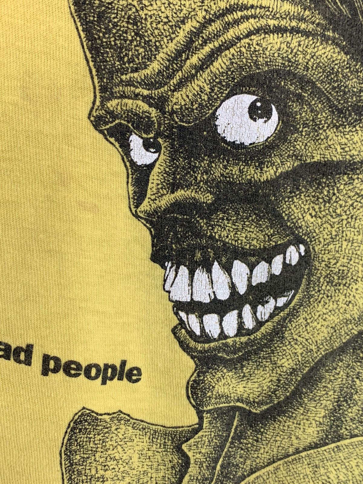 Band Tees RARE* Vintage The Cramps Bad Music For Bad People Euro Shirt Size US L / EU 52-54 / 3 - 4 Thumbnail