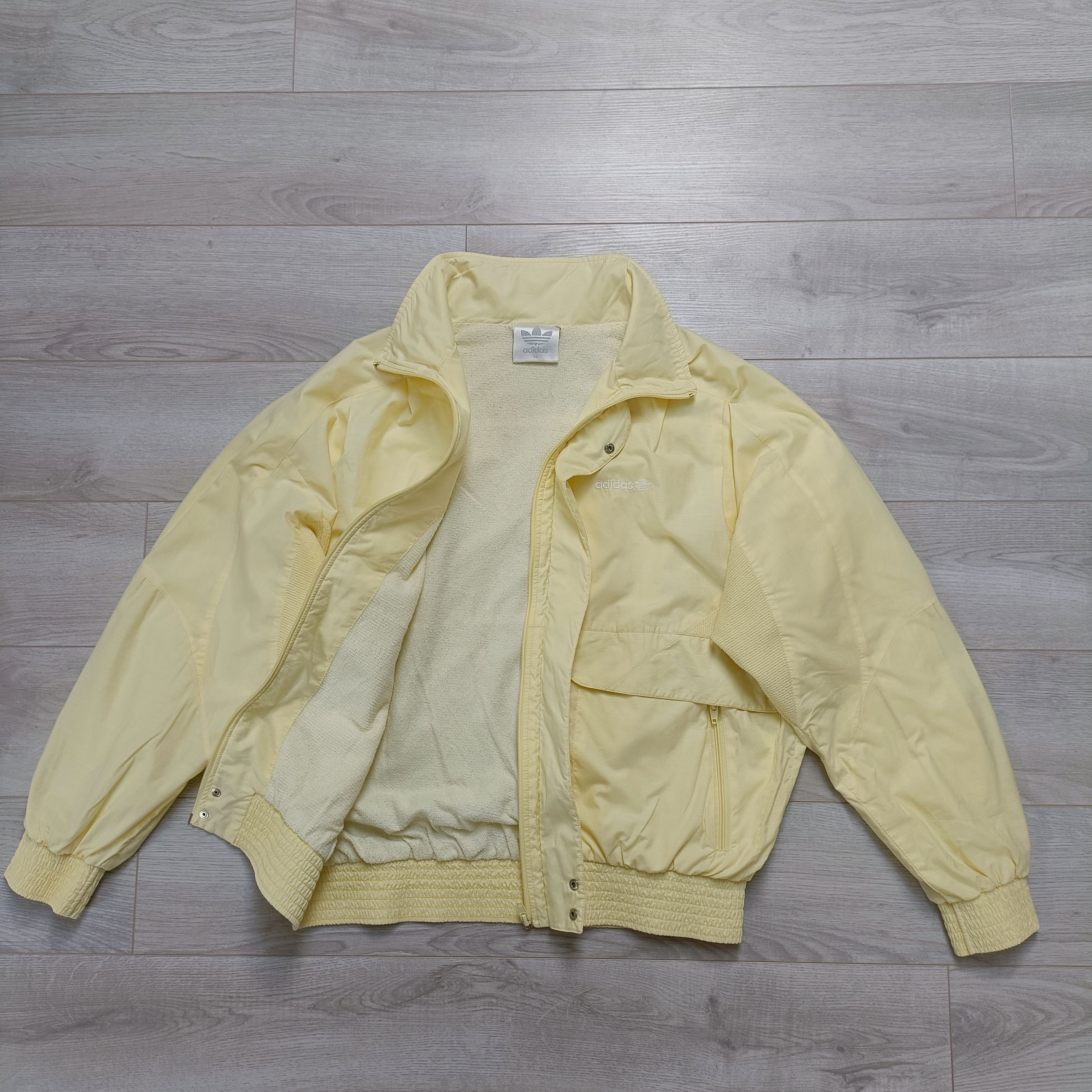 Adidas × Vintage Men's Yellow Full Zip Jacket Size US M / EU 48-50 / 2 - 5 Thumbnail