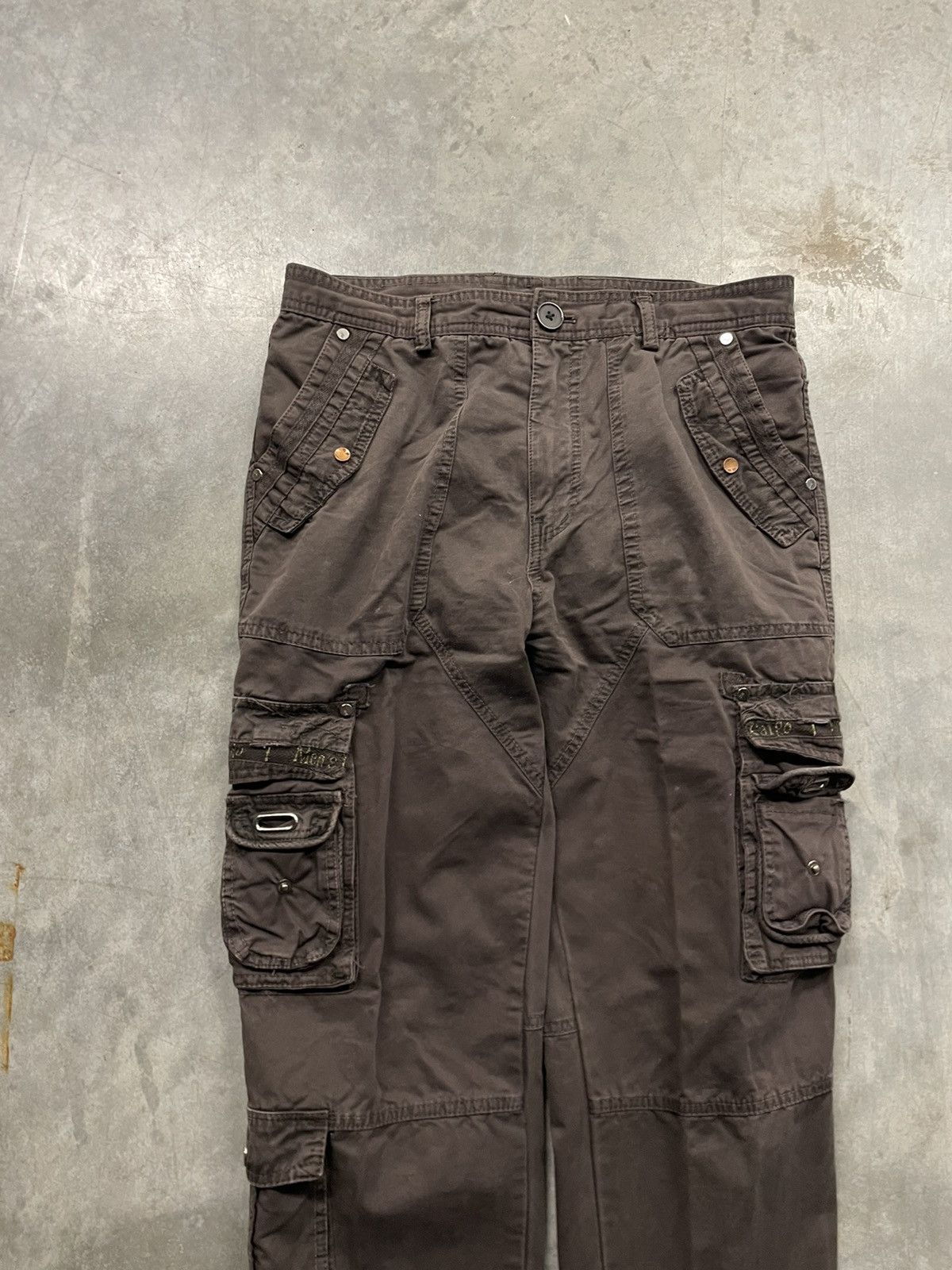 Vintage Vintage Y2K Tactical Cargo Pants (32x31) Size US 32 / EU 48 - 2 Preview