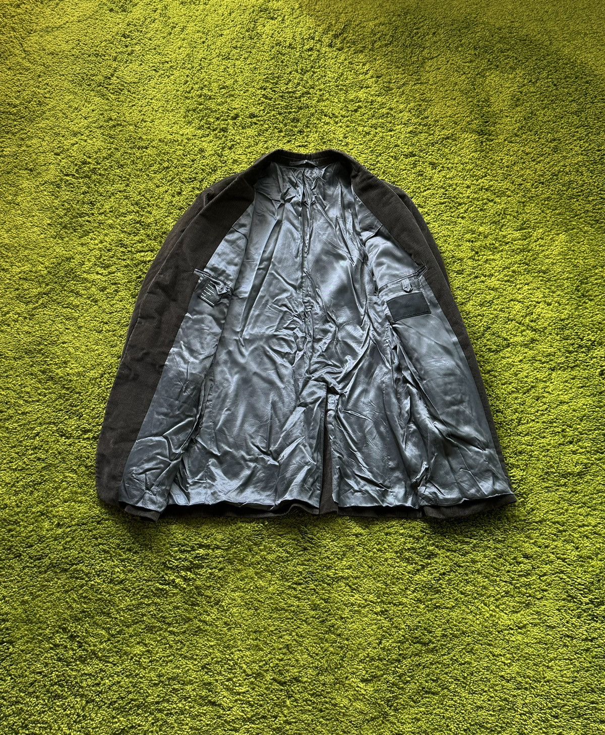 Prada Prada corduroy velvet blazer jacket Size 50R - 3 Thumbnail