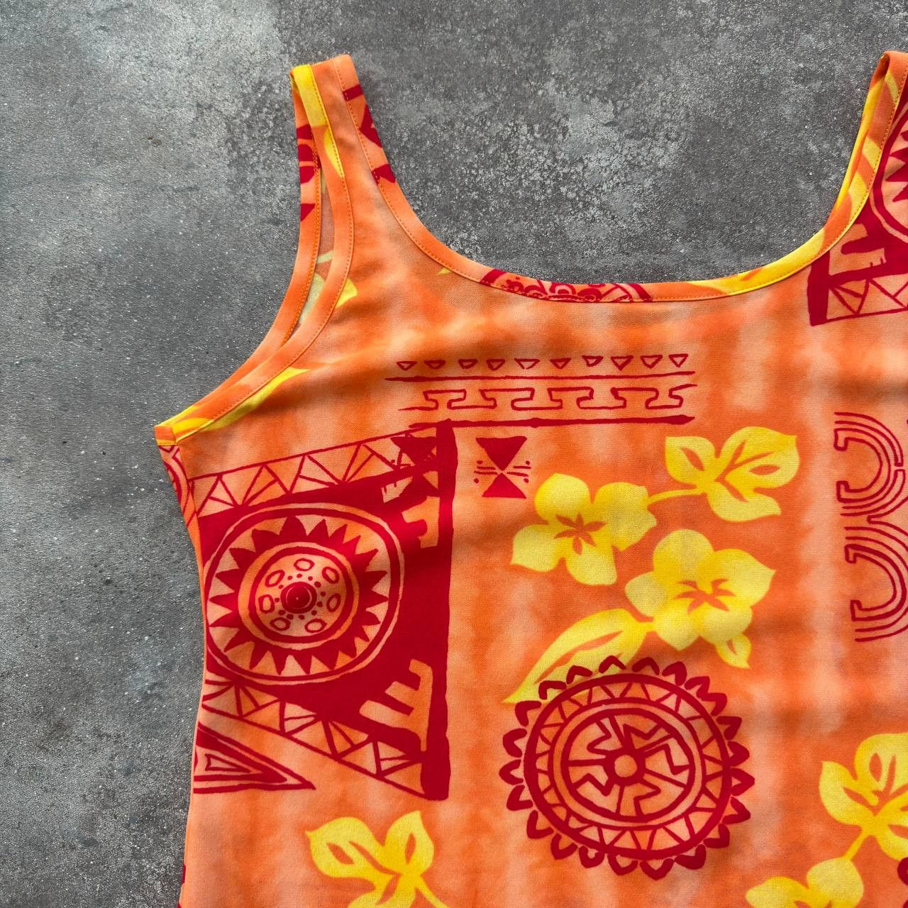 Hysteric Glamour × Japanese Brand × Vintage Avant Garde Vintage Floral Tank Top Size L / US 10 / IT 46 - 3 Thumbnail