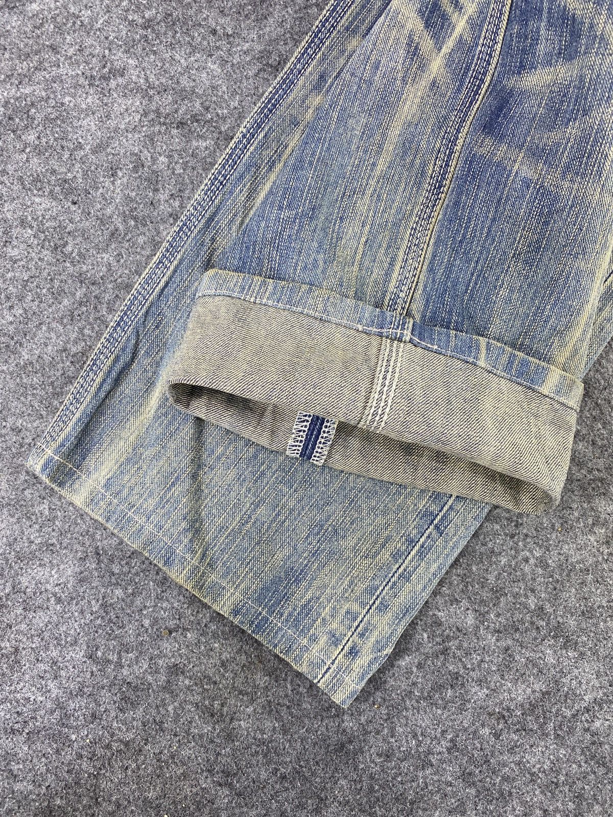 Edwin × Japanese Brand × Jean Edwin XV Blue Wash Denim - J977 Size US 34 / EU 50 - 8 Thumbnail