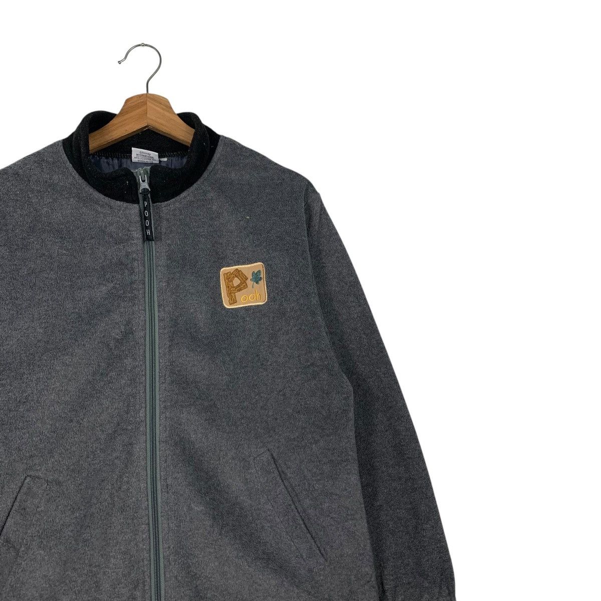 Cartoon Network Y2K Vintage POOH Fleece Bomber Jacket #2341-C105 Size US S / EU 44-46 / 1 - 7 Thumbnail
