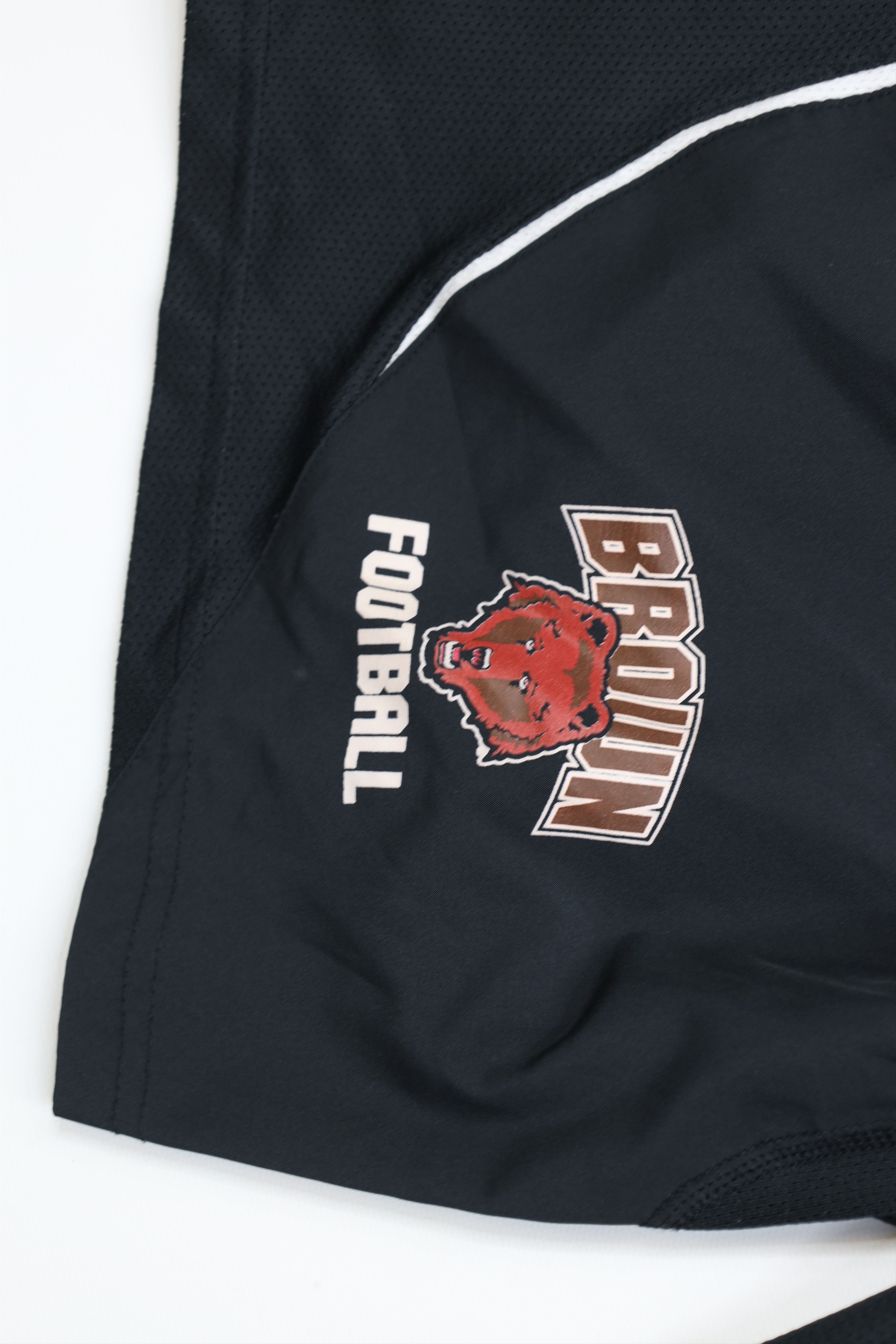Nike Nike Issued Brown University Football Shorts Black Polyester Size US 30 / EU 46 - 6 Thumbnail