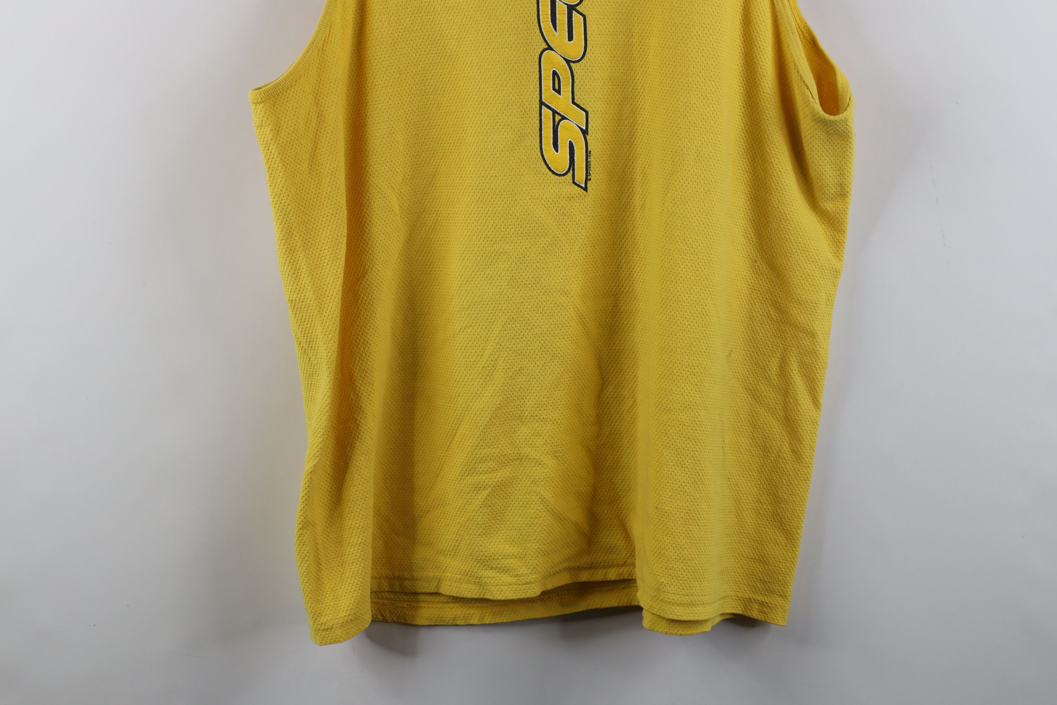Speedo × Vintage Vintage 90s Speedo Spell Thermal Knit Tank Top T-Shirt USA Size US XL / EU 56 / 4 - 15 Thumbnail