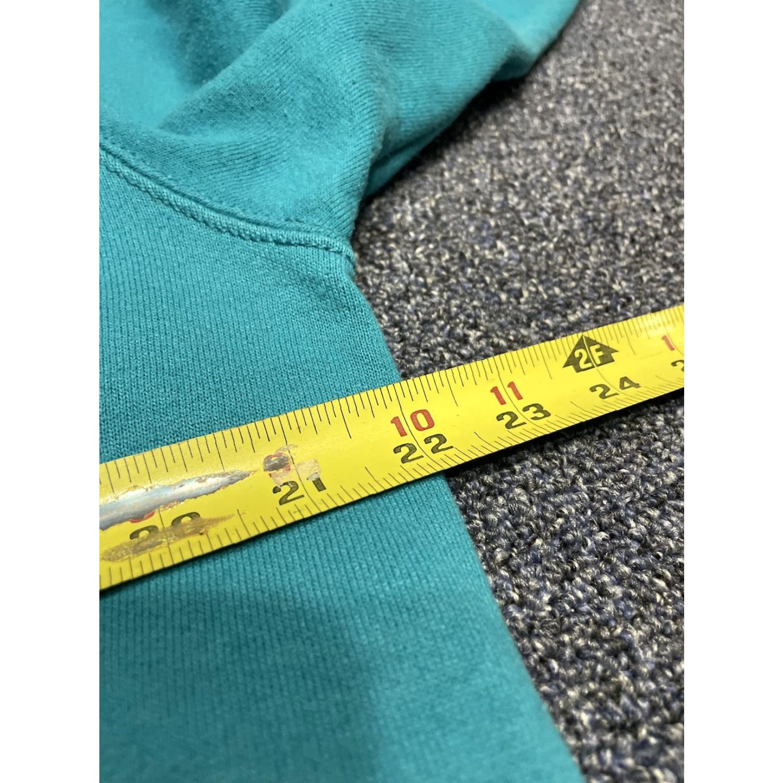 Altea VINTAGE Sweatshirt Mens L Teal 80s 90s Casualwear Boxy Knit Crew Neck Cotton Polyester Pullover Regular Long Sleeve Green 80s 90s Mens Size US L / EU 52-54 / 3 - 3 Thumbnail