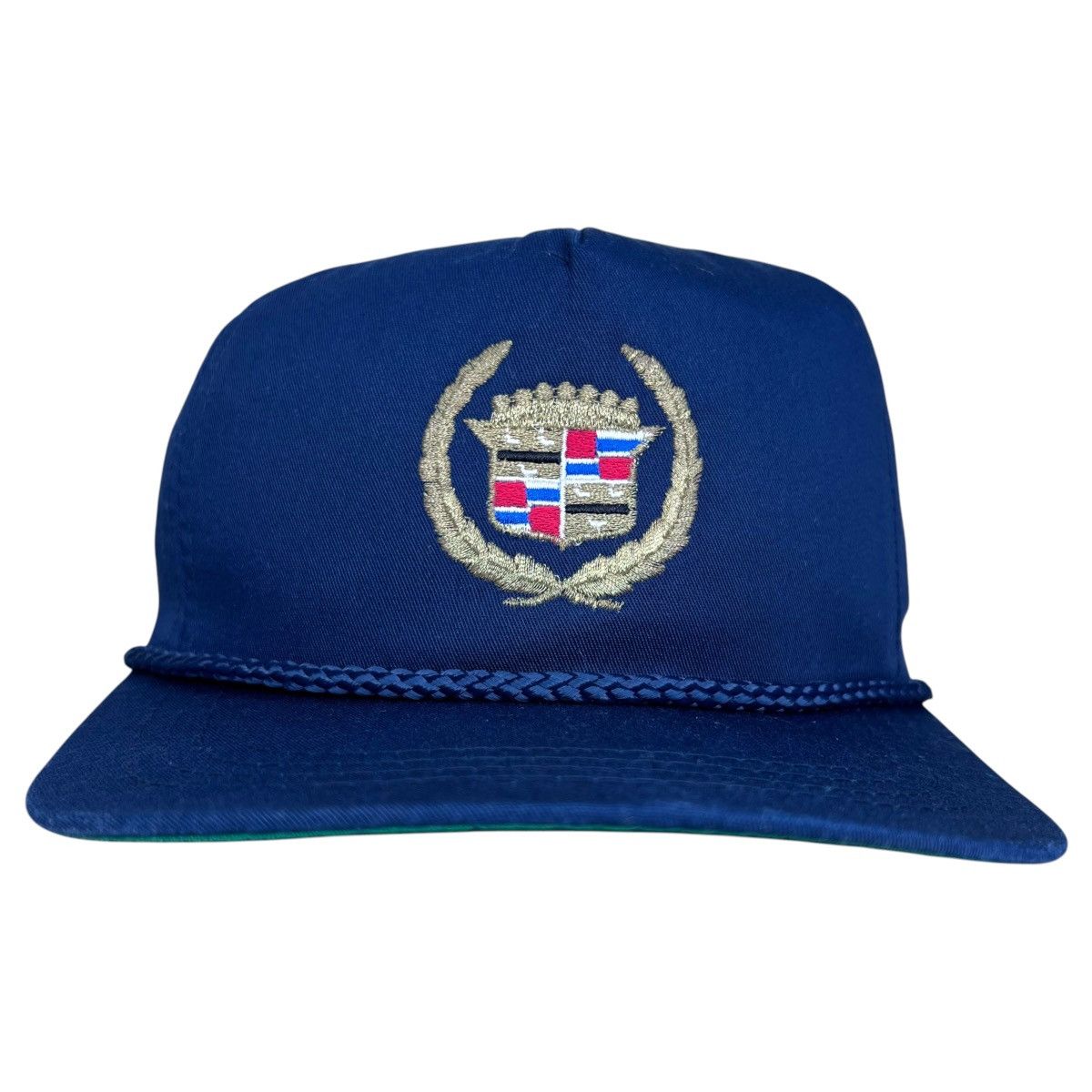 Cadillac Vintage 80s Cadillac Yupoong Rope Embroidered Strapback Hat Size ONE SIZE - 1 Thumbnail