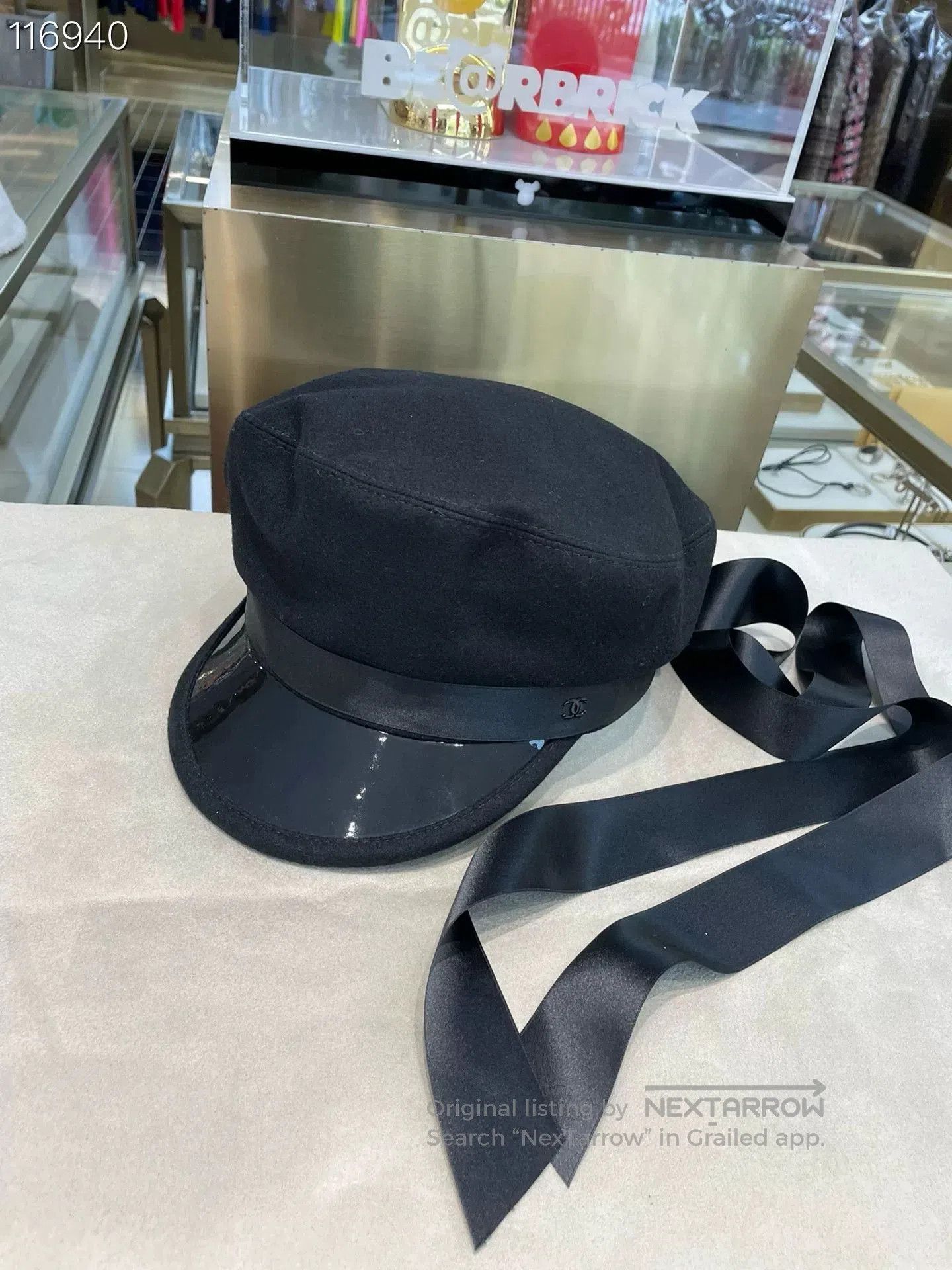 Chanel Chanel Runway Newsboy Cap S. Size ONE SIZE - 1 Thumbnail