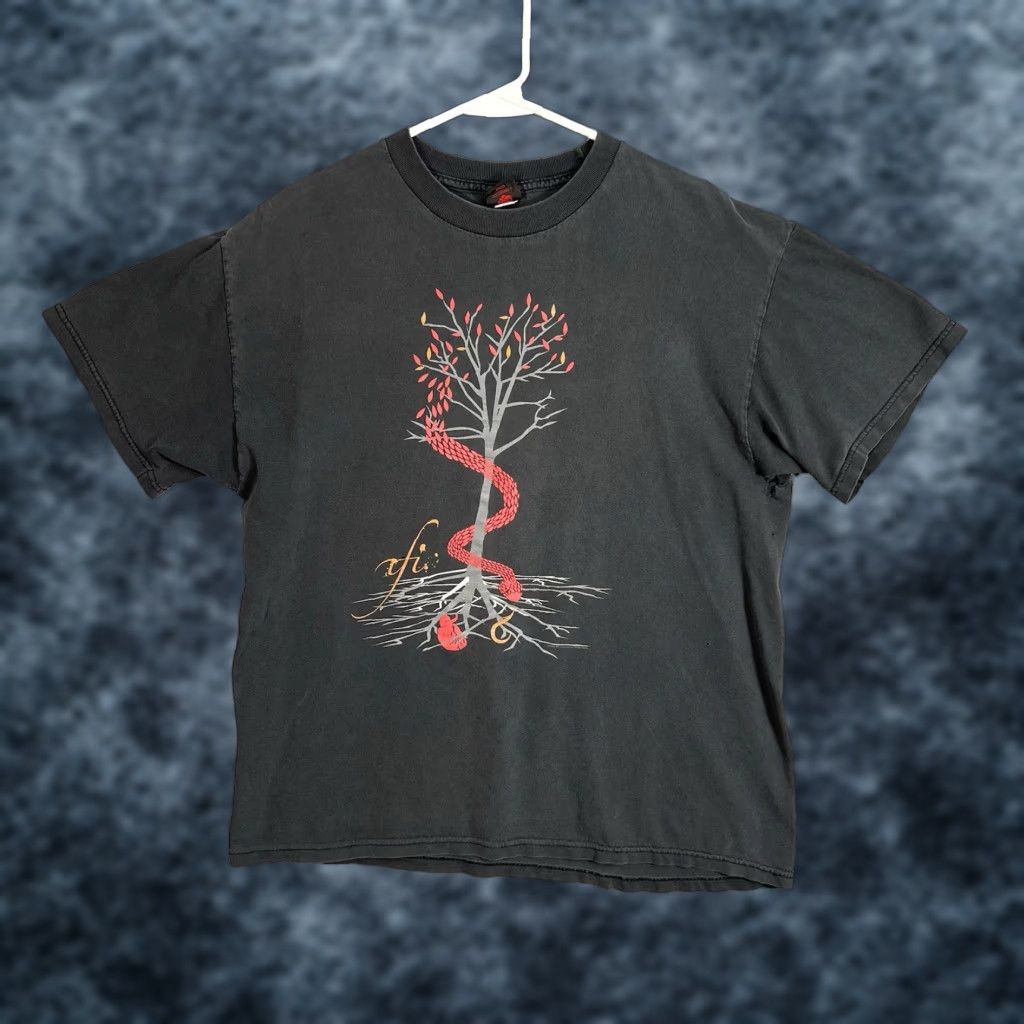 VINTAGE Cinder Block AFI Band T Shirt Adult Medium Black Mens