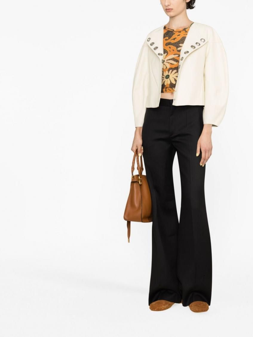 Chloe o1loc1c0625 Trousers in Black Size 27" / US 4 / IT 40 - 3 Thumbnail